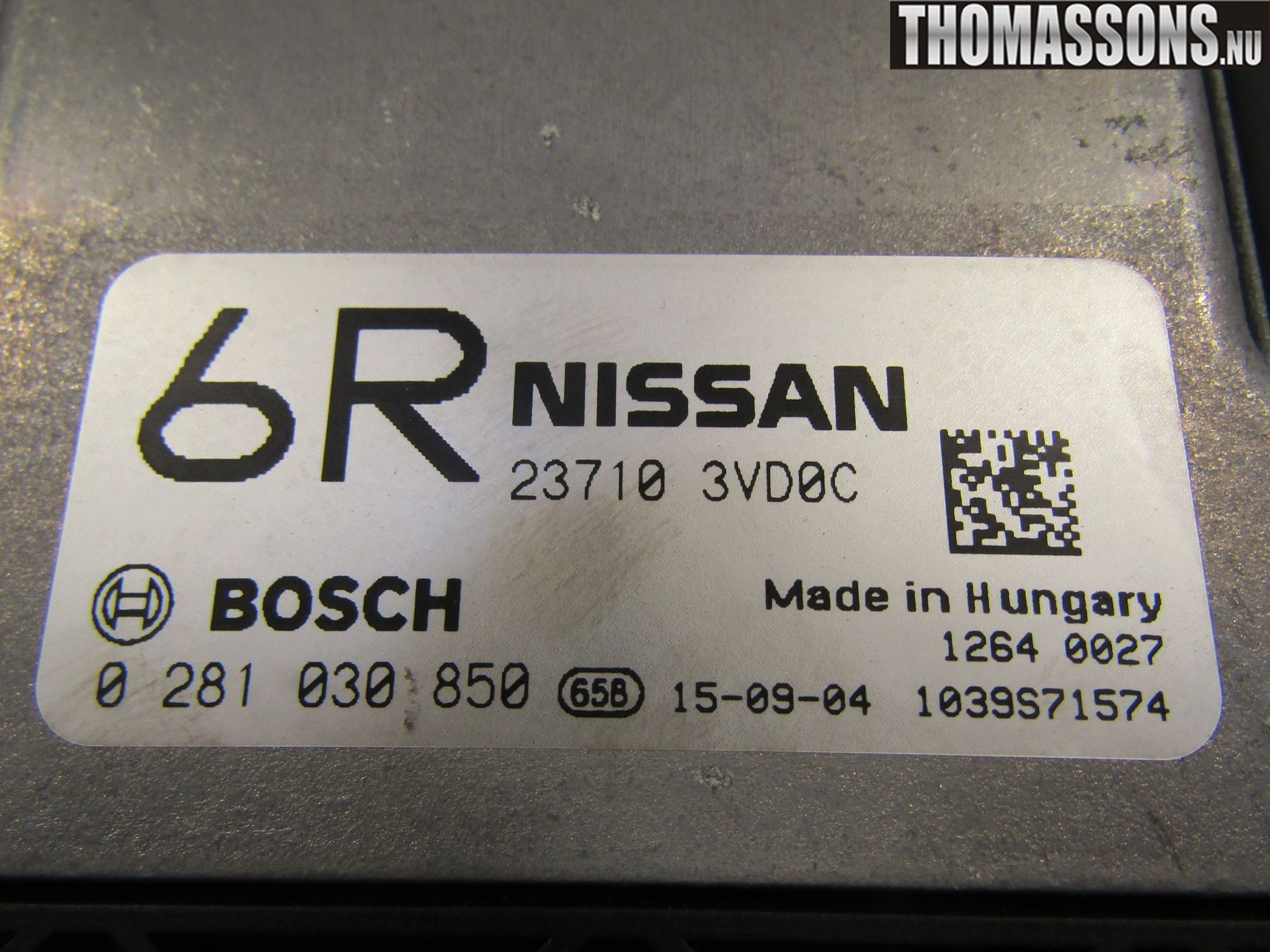 Nissan NV200/NV200 COMBI Styrenhet Insprut Bensin