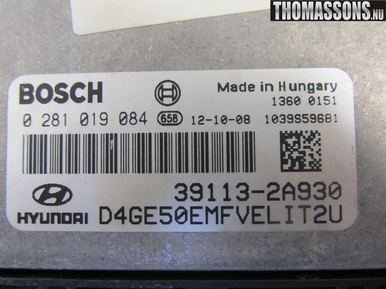 Hyundai i30 GD 13-17 Styrenhet Insprut Bensin