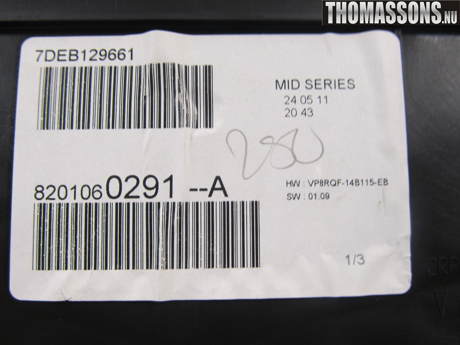 Renault CLIO III  09-12 Instrument Komb