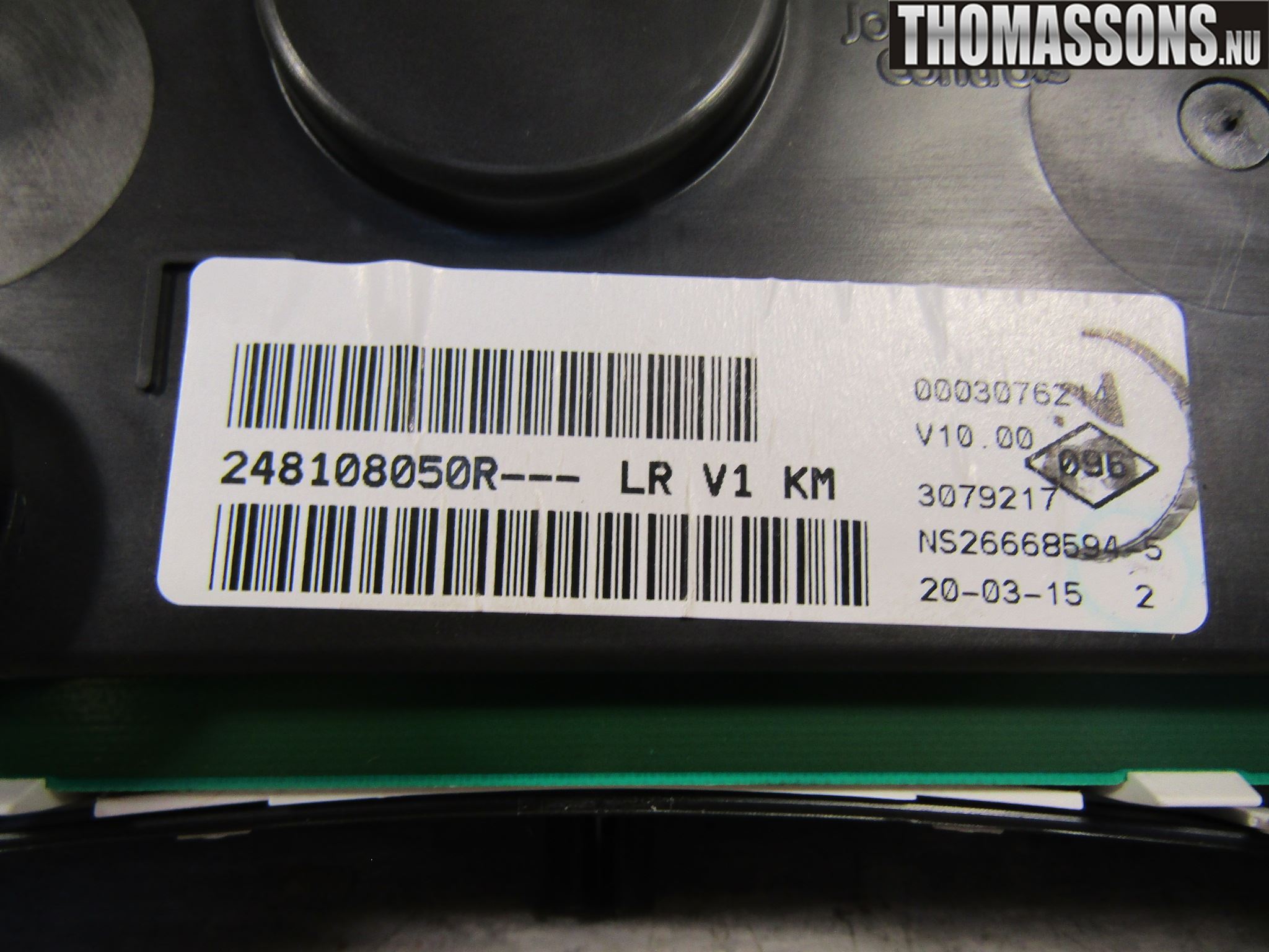 Dacia DOKKER 13- Instrument Komb