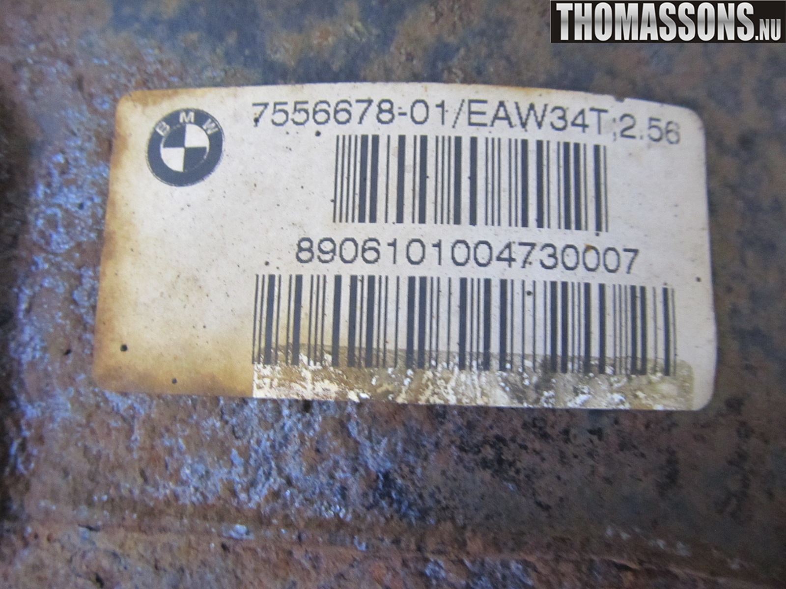 BMW 3 E90/91 SED/TOU 05-12 Bakväxel-Diff