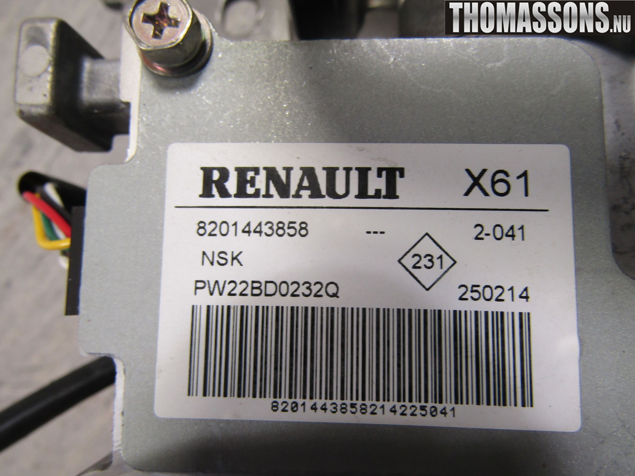 Mercedes-Benz MB CITAN (W415) 13-21 Rattaxelagg Med Inb Servo