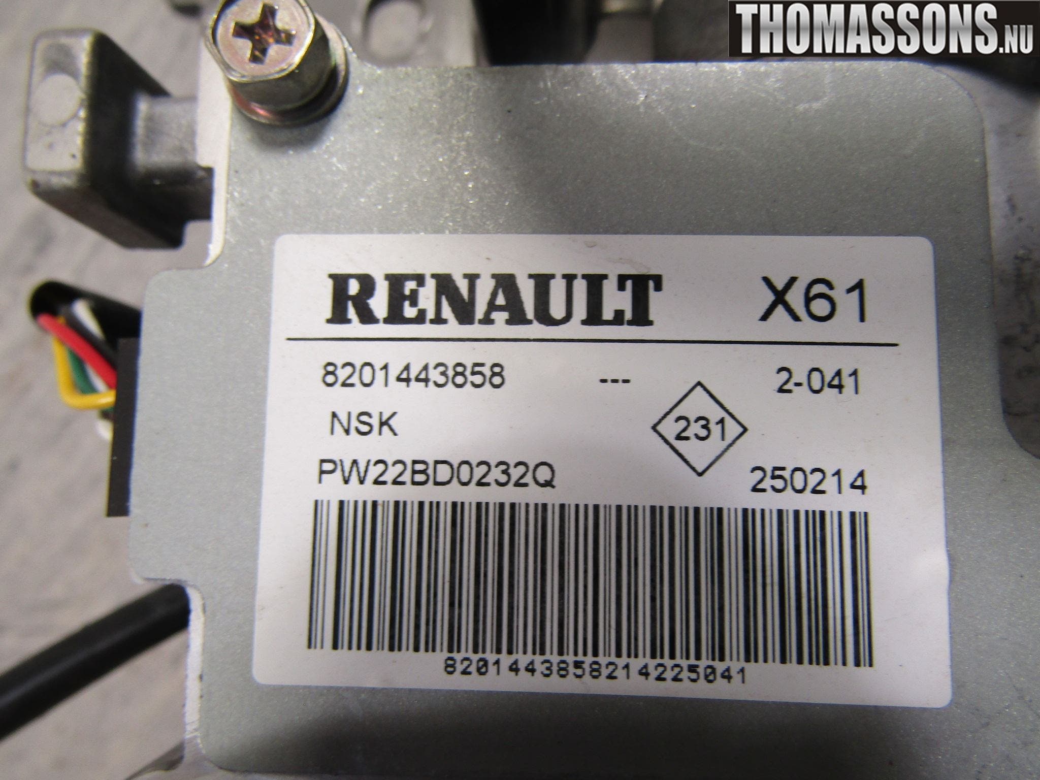 Mercedes-Benz MB CITAN (W415) 13-21 Rattaxelagg Med Inb Servo