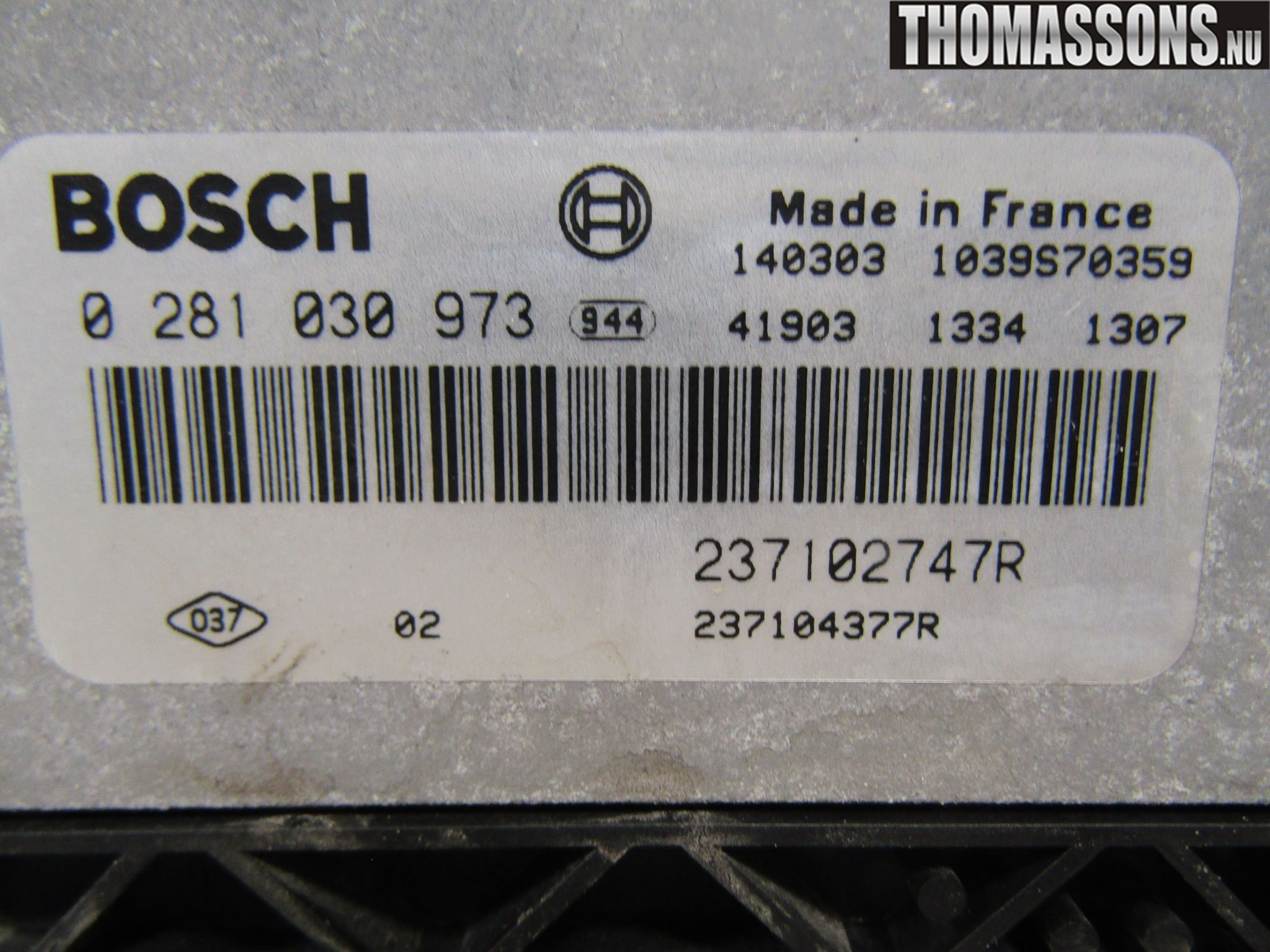 Mercedes-Benz MB CITAN (W415) 13-21 Styrenhet Insprut Bensin