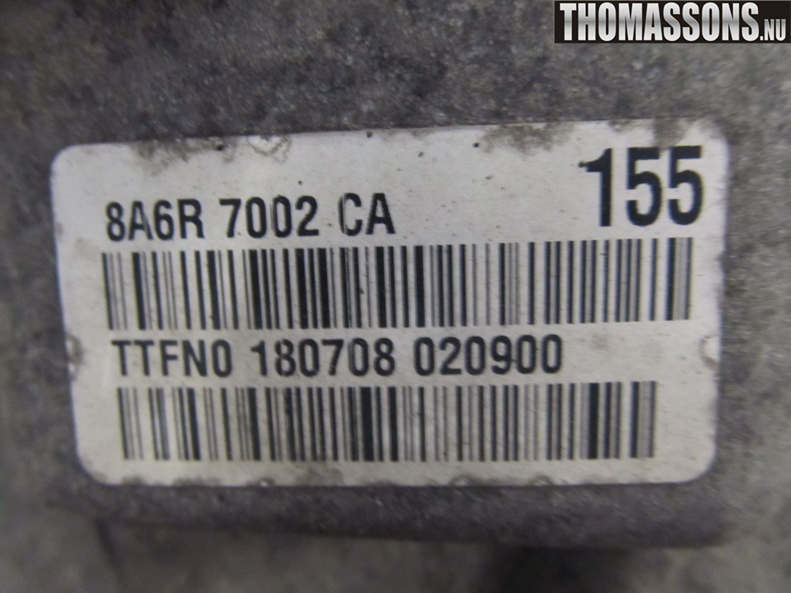 Ford FIESTA 09-12 Växellåda Man 5 Vxl