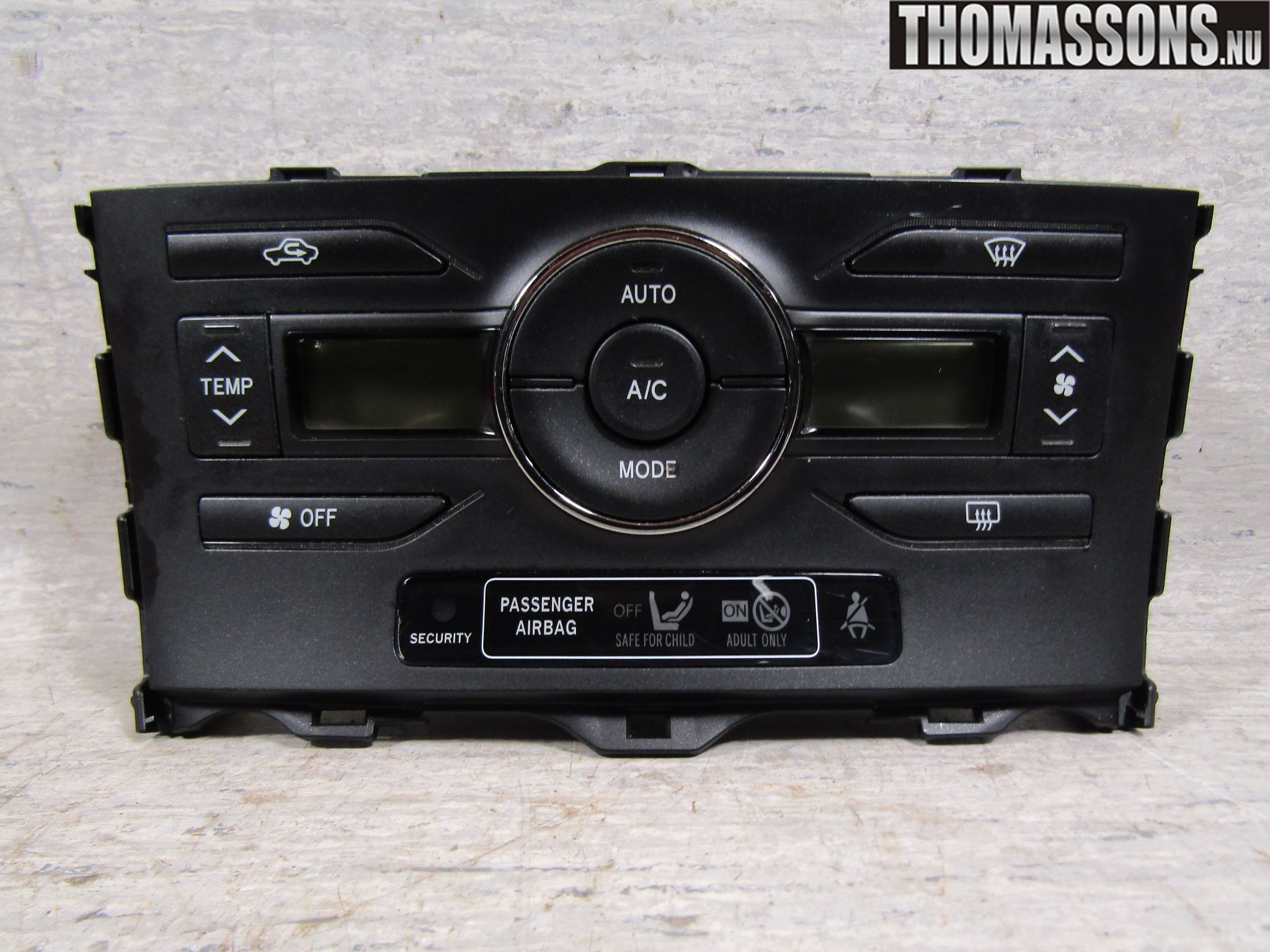 Toyota AURIS 10-12 Ac Styrenhet Ac Manöveren