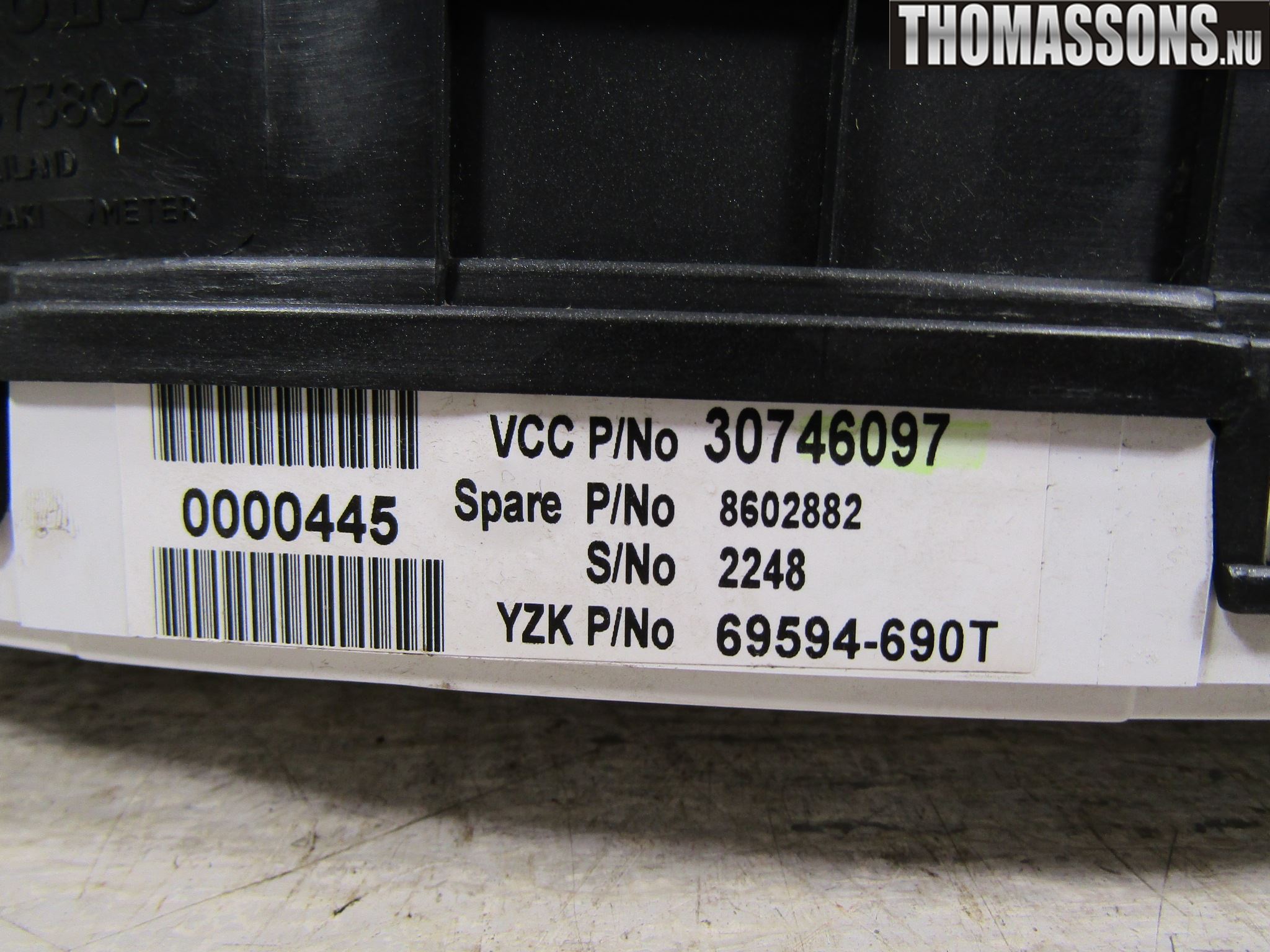 Volvo S60 05-10 Instrument Komb