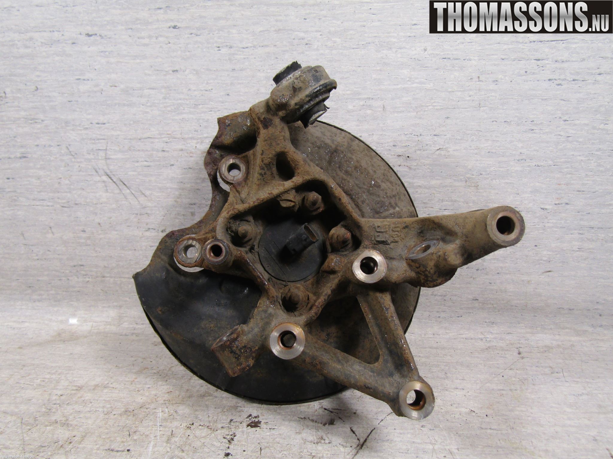 Saab 9-3 VER2/VER3 08-15 Hjullagerhus-Spindel Hö B