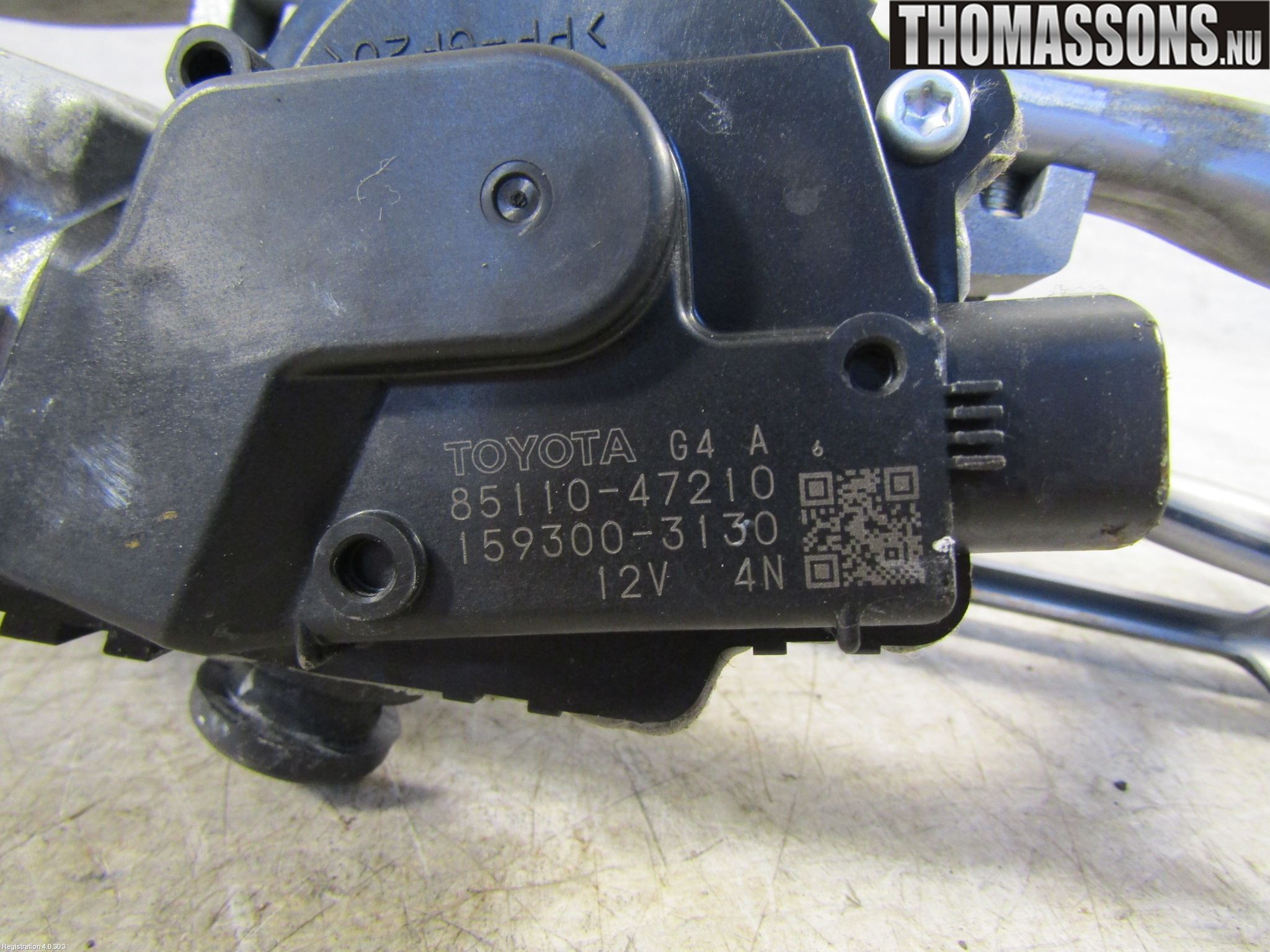 Toyota PRIUS ZVW30 09-20 Torkarmotor Vindruta