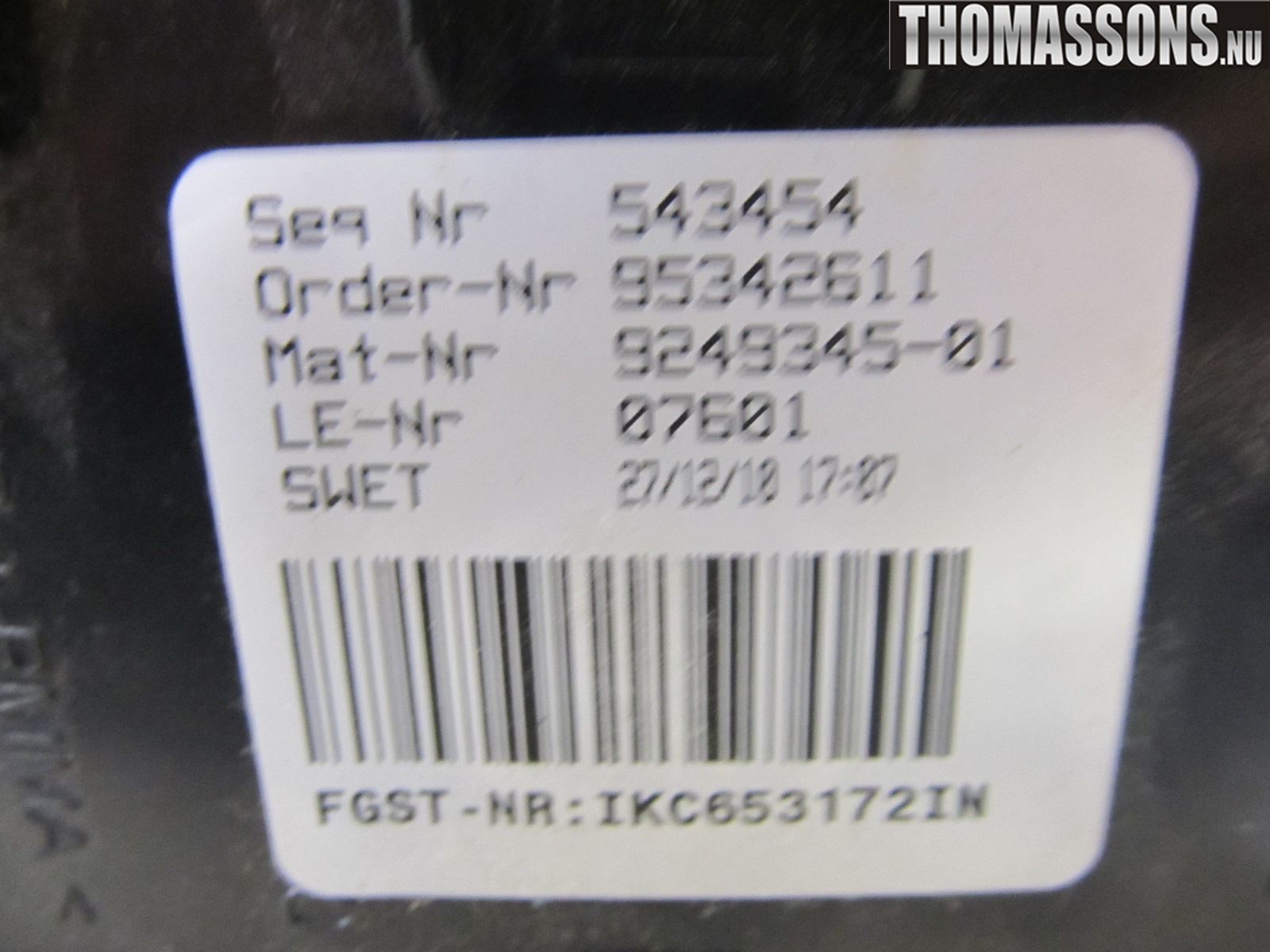 BMW 5 F10/F11/F18 09-17 Instrument Komb