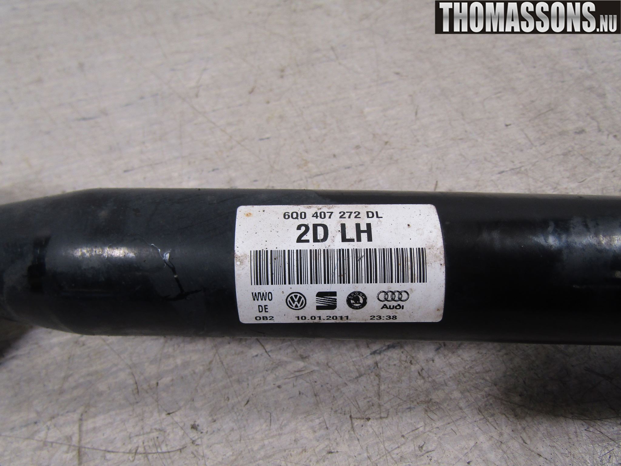 Skoda FABIA 07-14 Drivaxel Fram Höger