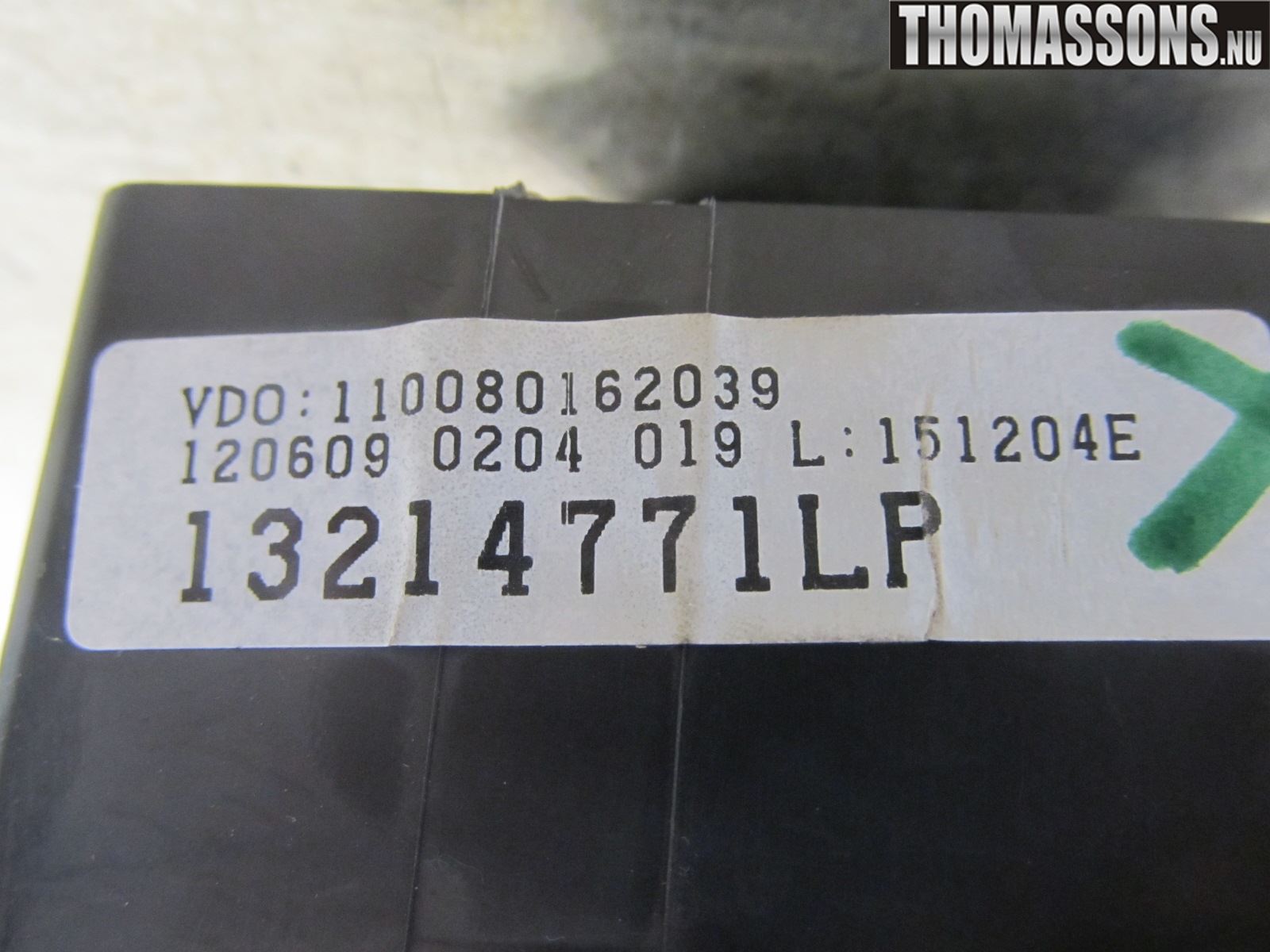 Opel MERIVA A   03-10 Instrument Komb