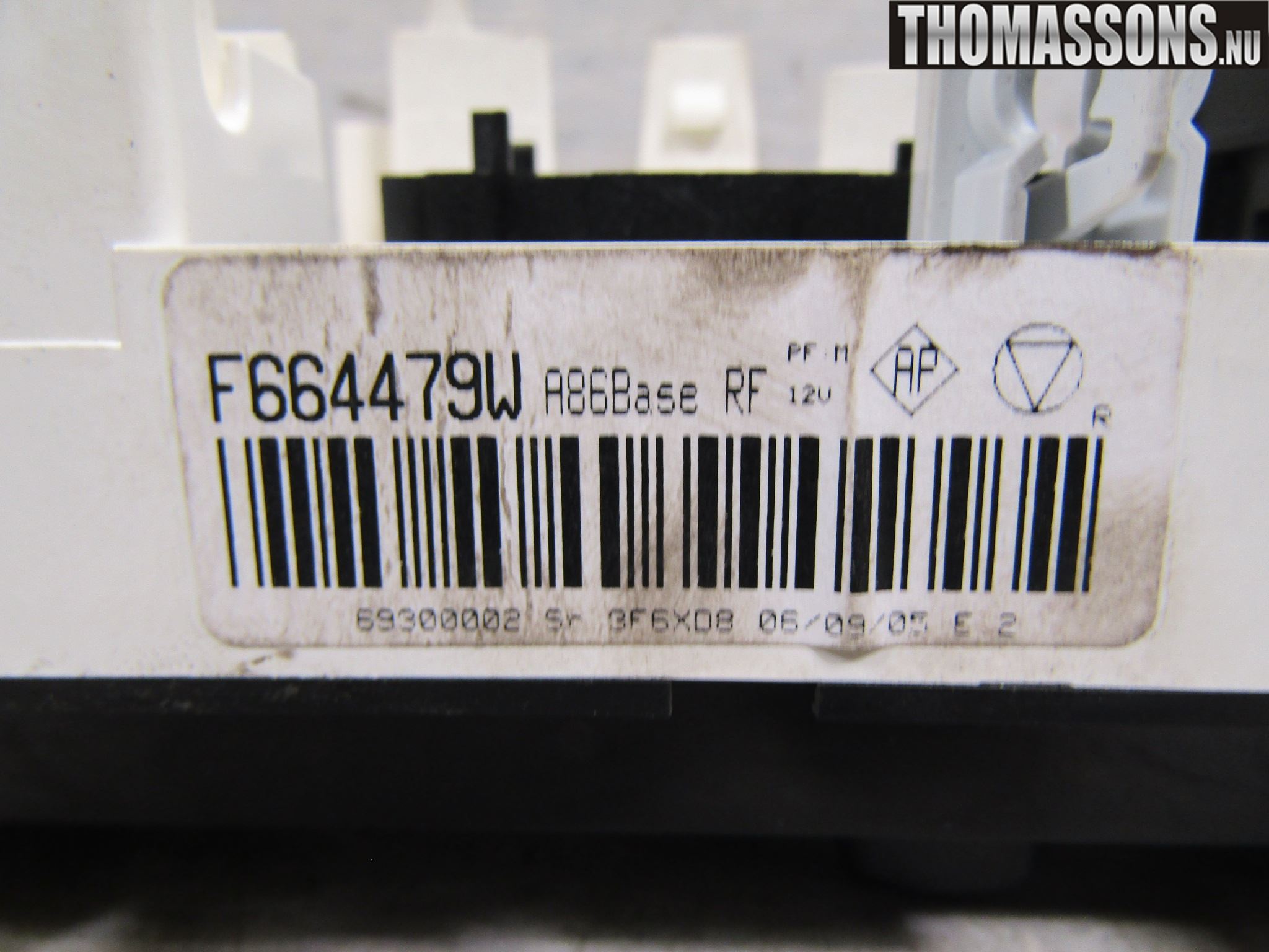 Peugeot 1007 Ac Styrenhet Ac Manöveren