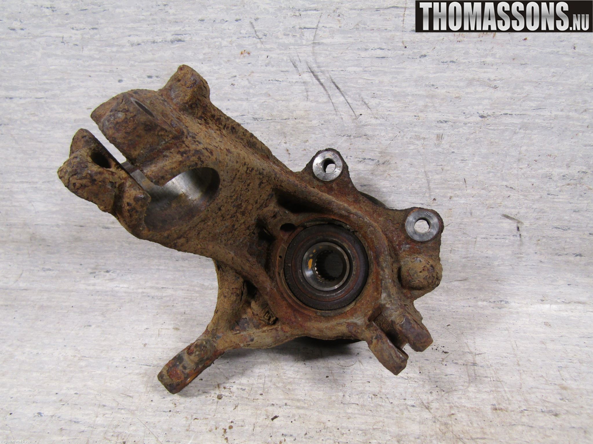 Peugeot 1007 Styrspindel Lagerhus Vä