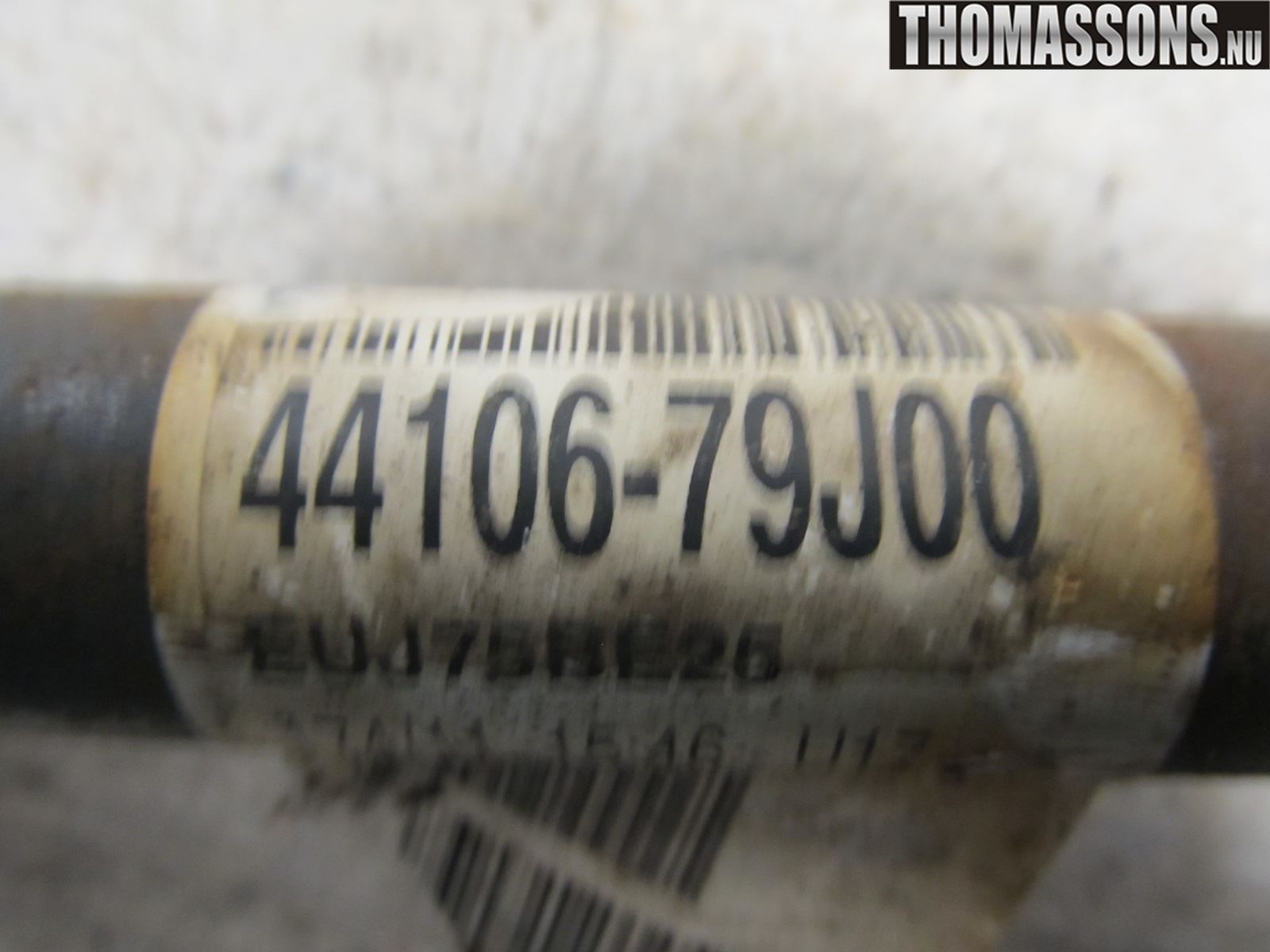 Suzuki SX4 10-13 Drivaxel Bak Vänster