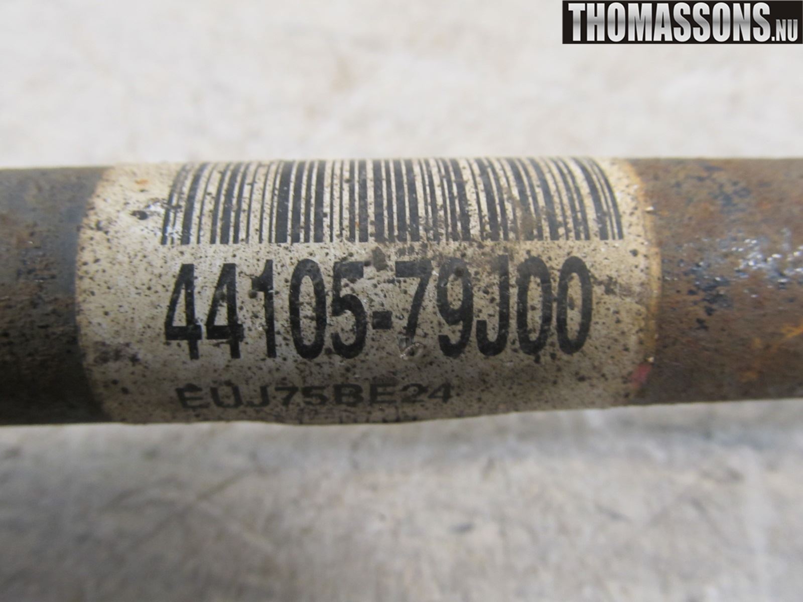 Suzuki SX4 10-13 Drivaxel Bak Höger