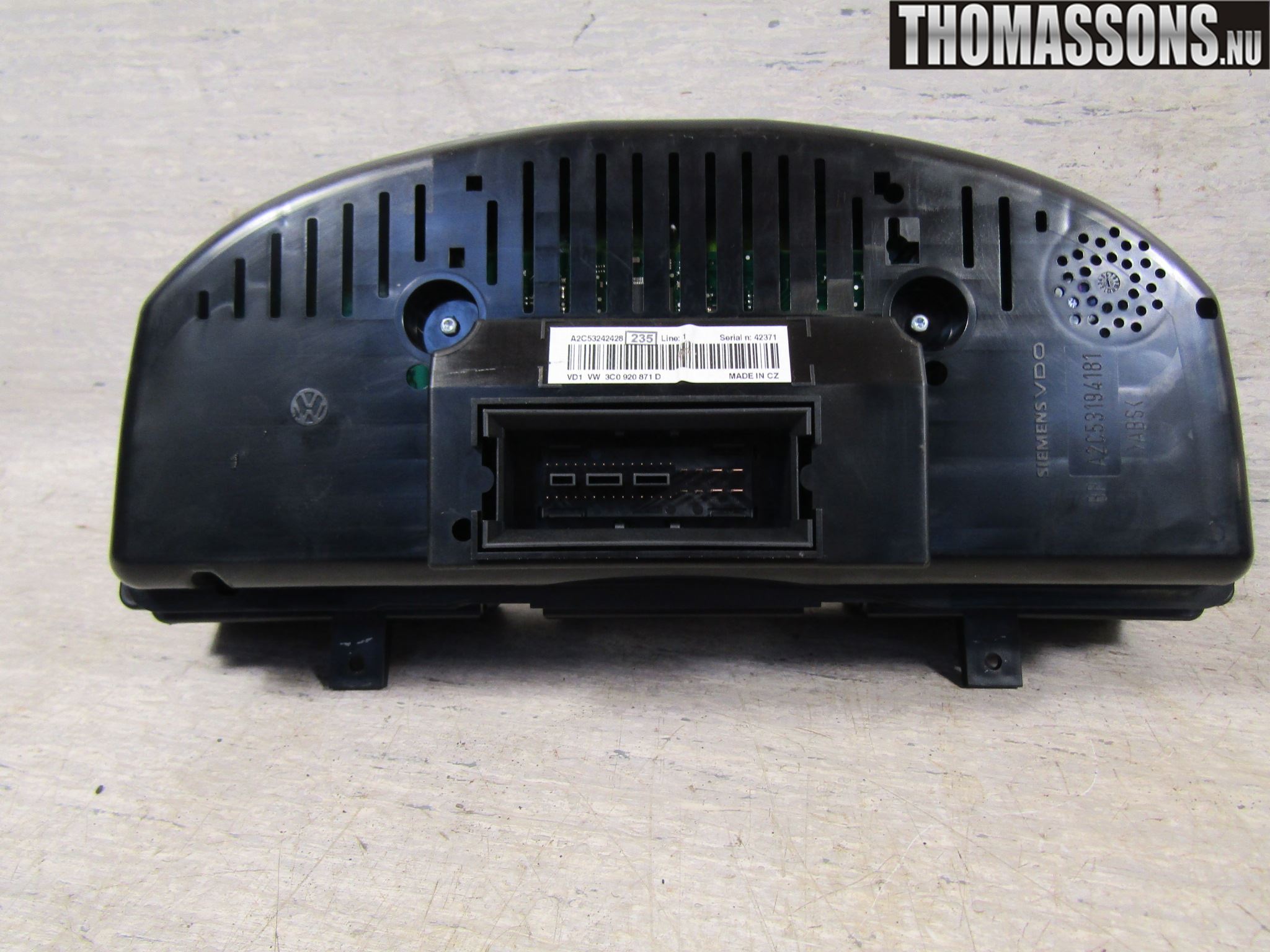 Volkswagen VW PASSAT 05-11 Instrument Komb
