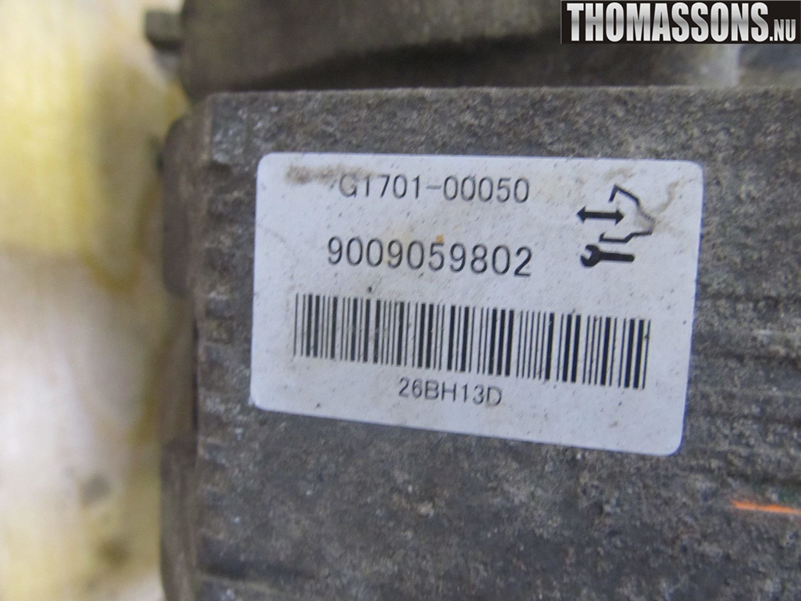 Chevrolet CAPTIVA Bakväxel-Diff