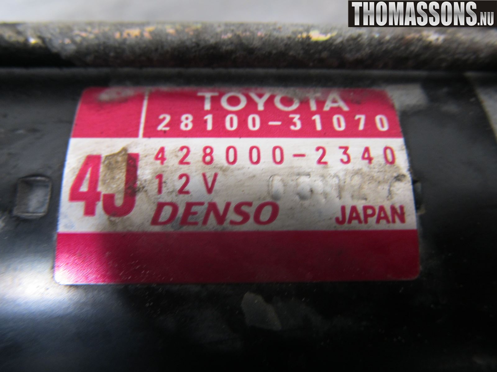 Lexus IS 220d/250/350 06-13 Startmotor