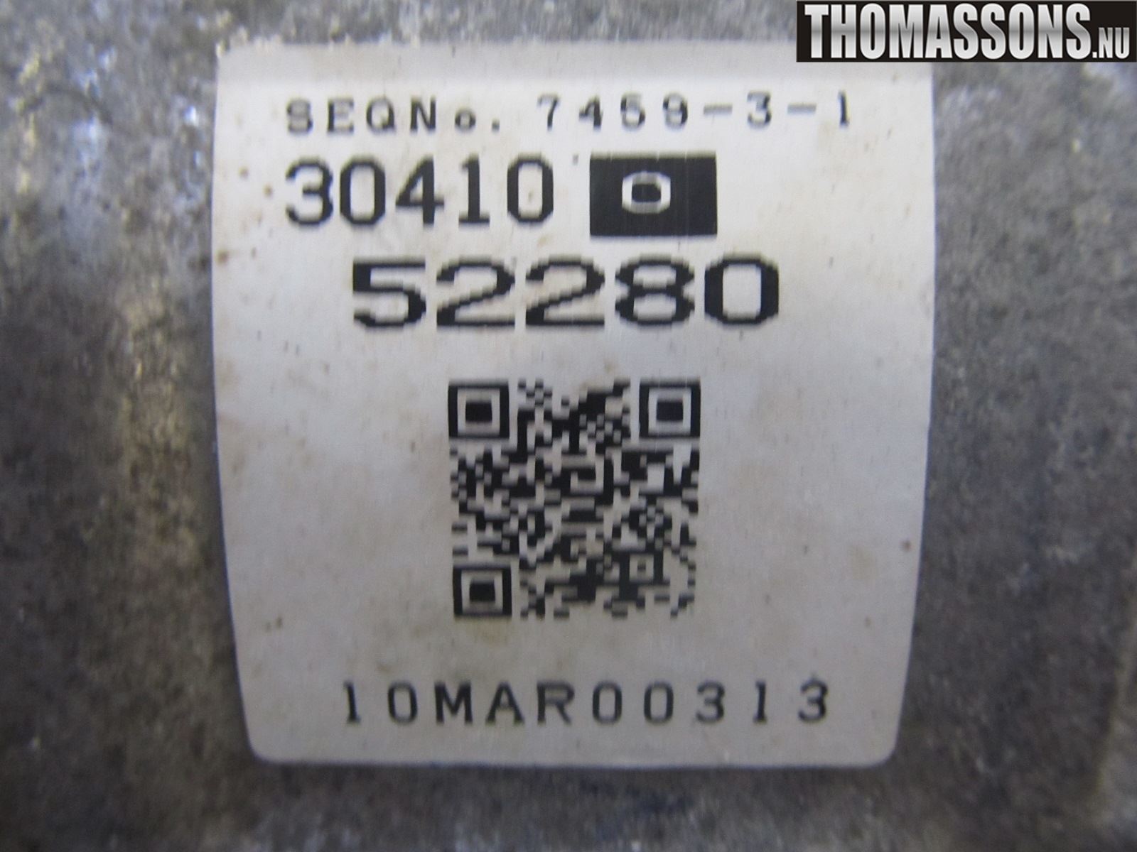 Toyota VERSO-S 11-16 Växellåda Automat