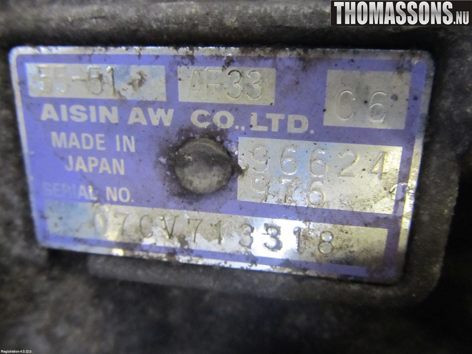 Chevrolet CAPTIVA Växellåda Automat