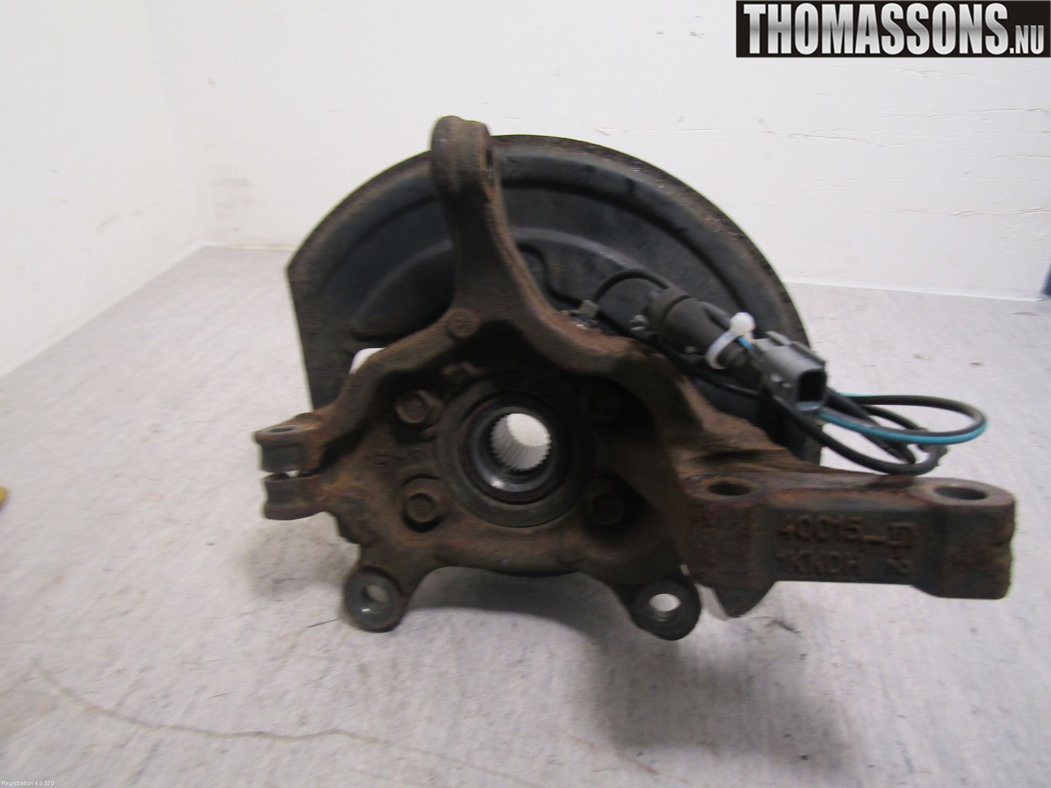 Nissan JUKE 10-14 Styrspindel Lagerhus Vä