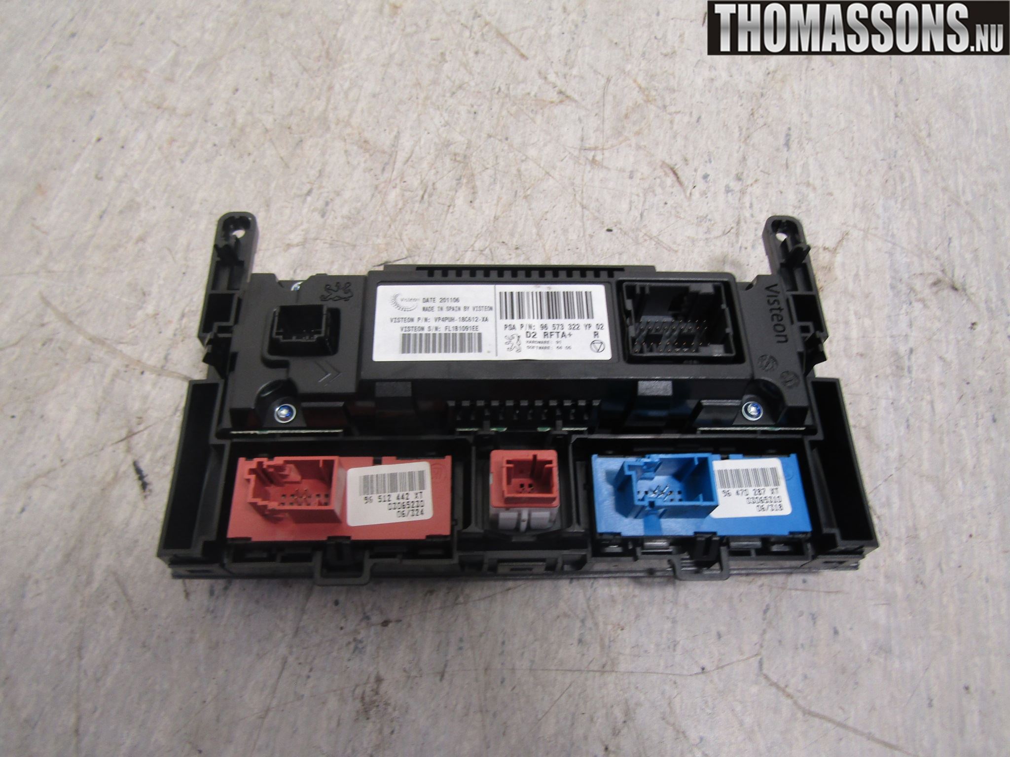 Peugeot 407 Ac Styrenhet Ac Manöveren