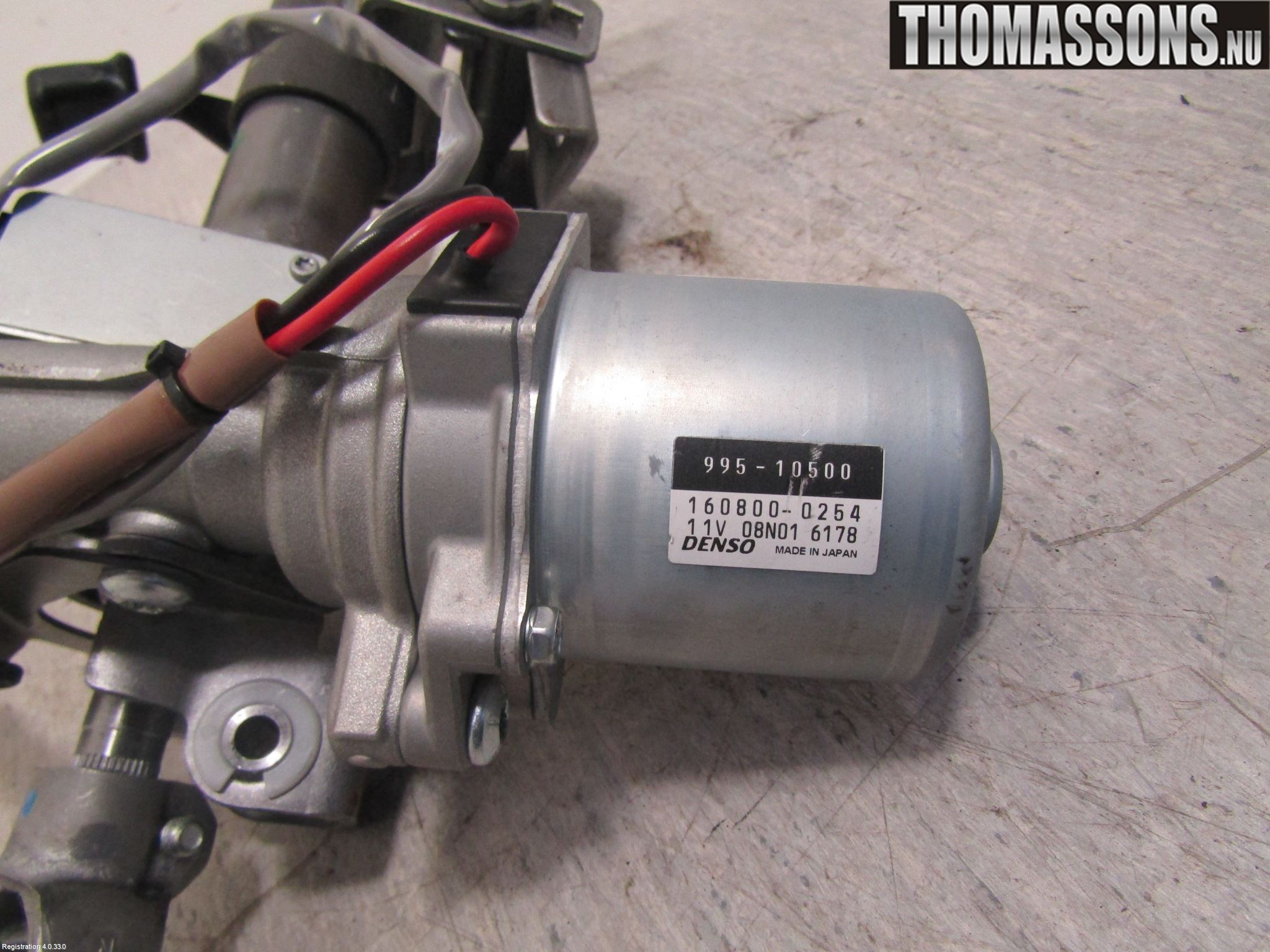 Citroen C1 06-13 Rattaxelagg Med Inb Servo