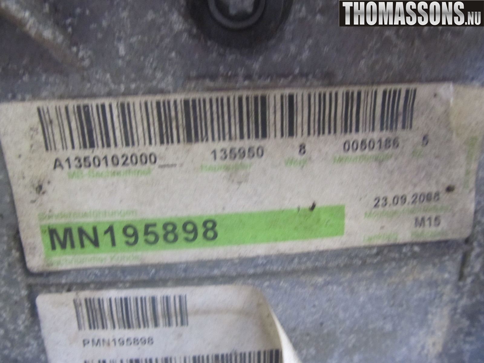 Mitsubishi COLT   04-08 Motor Bensin