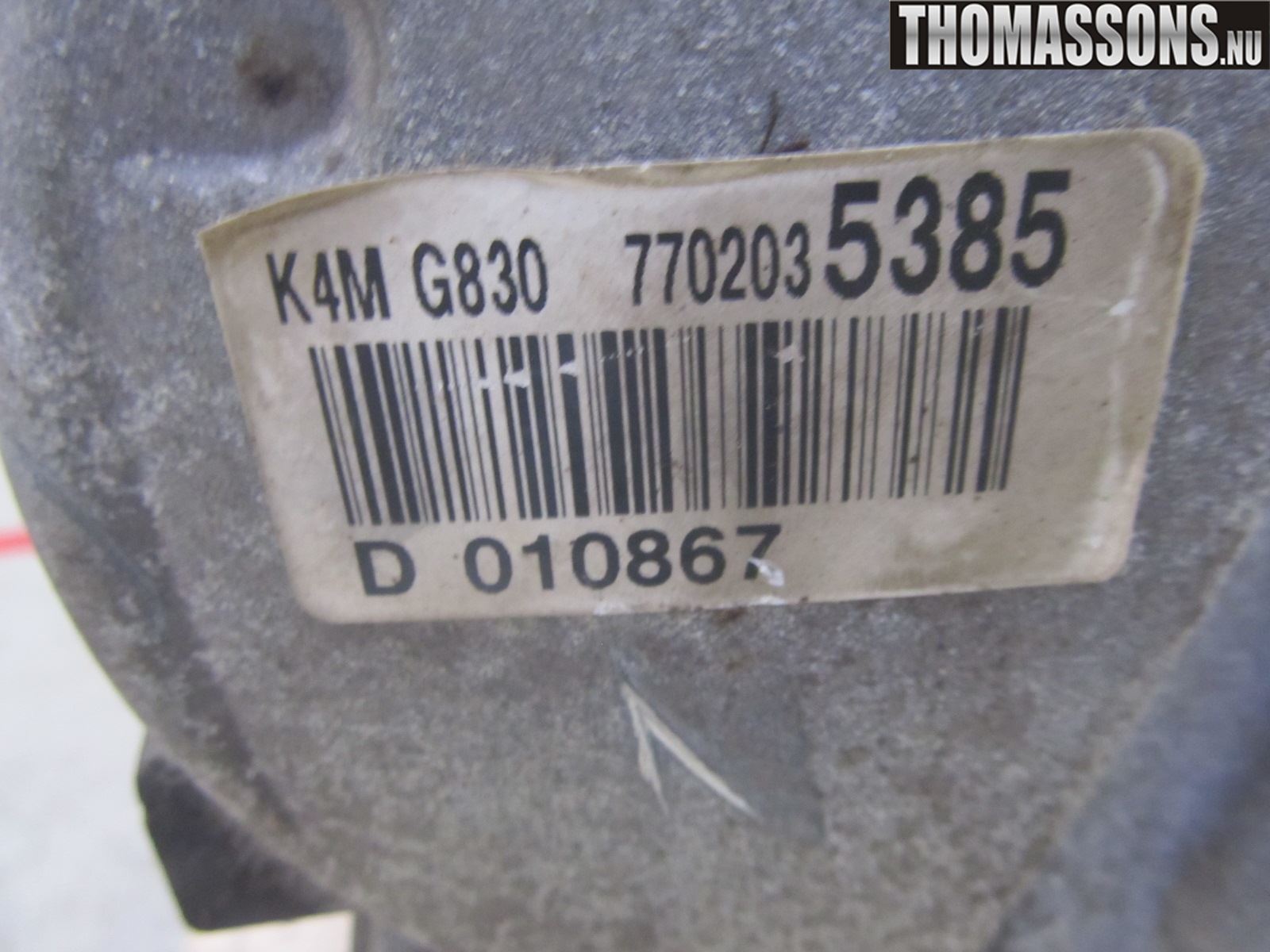 Renault KANGOO II 08-14 Motor Bensin