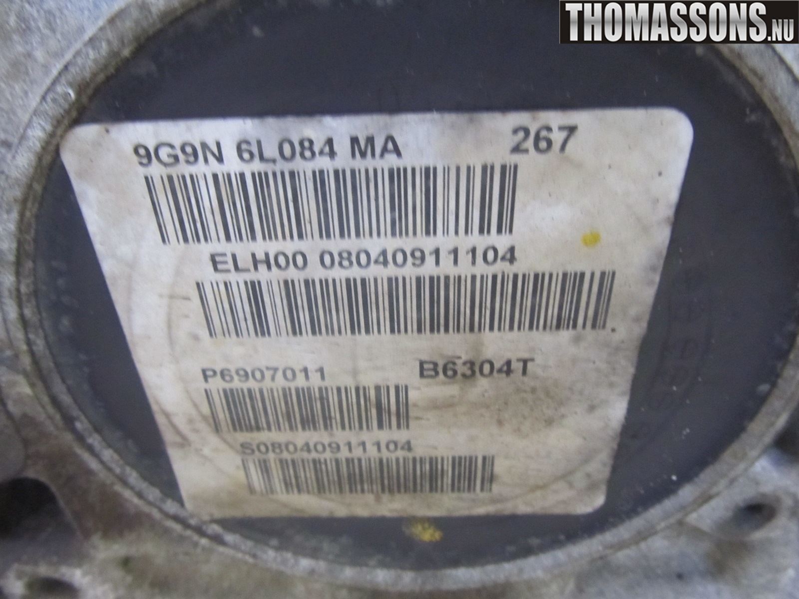 Volvo V70 08-13 Motor Bensin