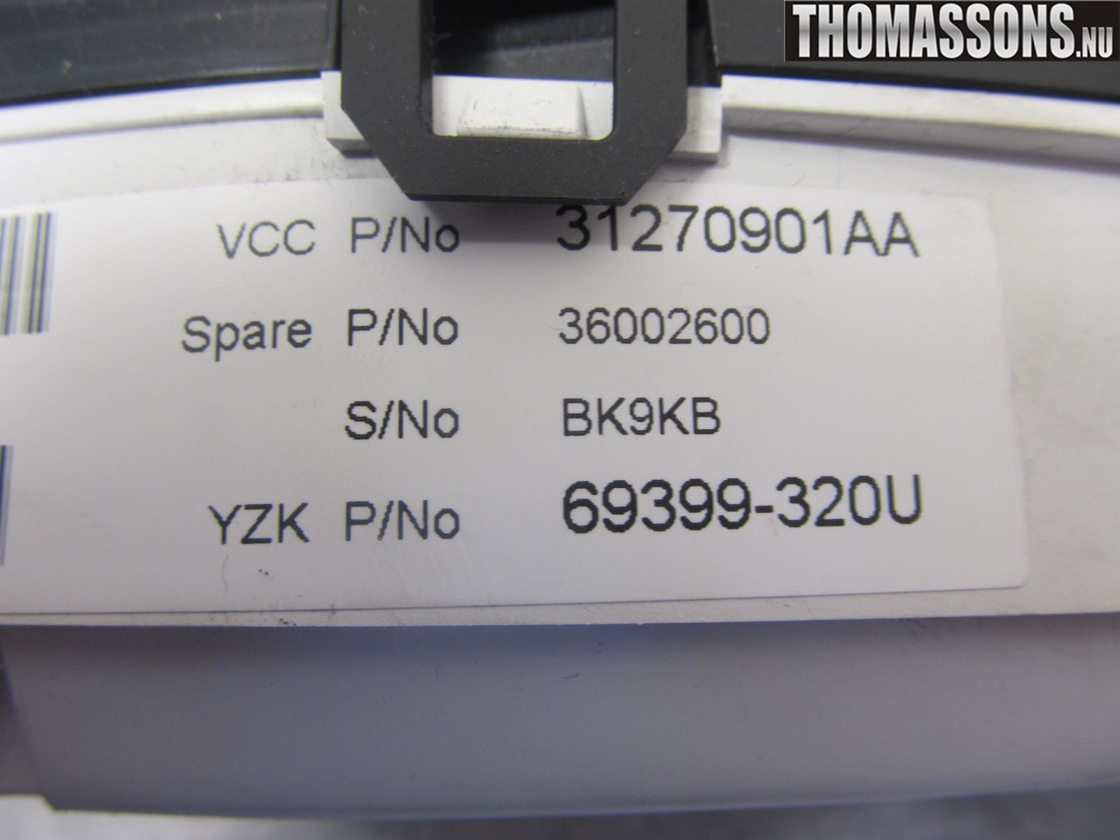 Volvo XC60 09-13 Instrument Komb