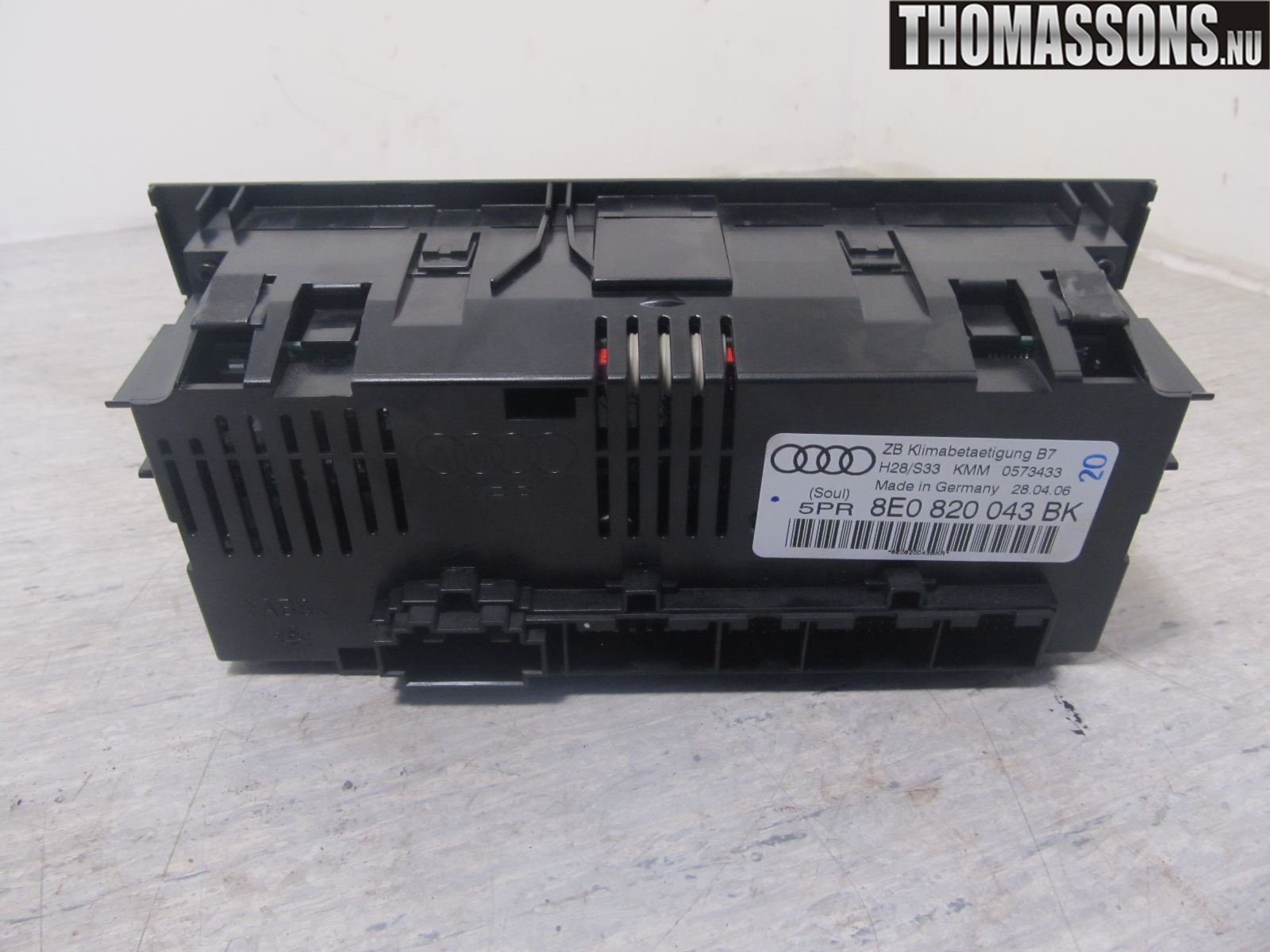 Audi A4/S4 05-07 Ac Styrenhet Ac Manöveren