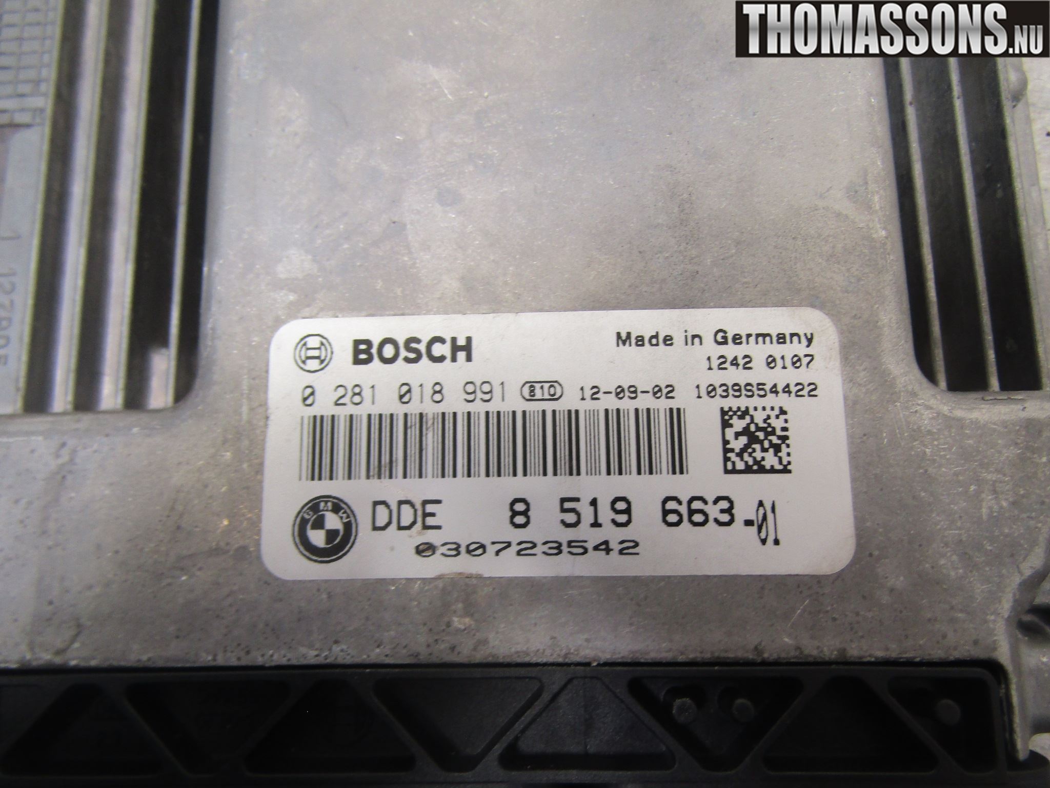 Mini COUPE R56 05-14 Styrenhet Insprut Bensin