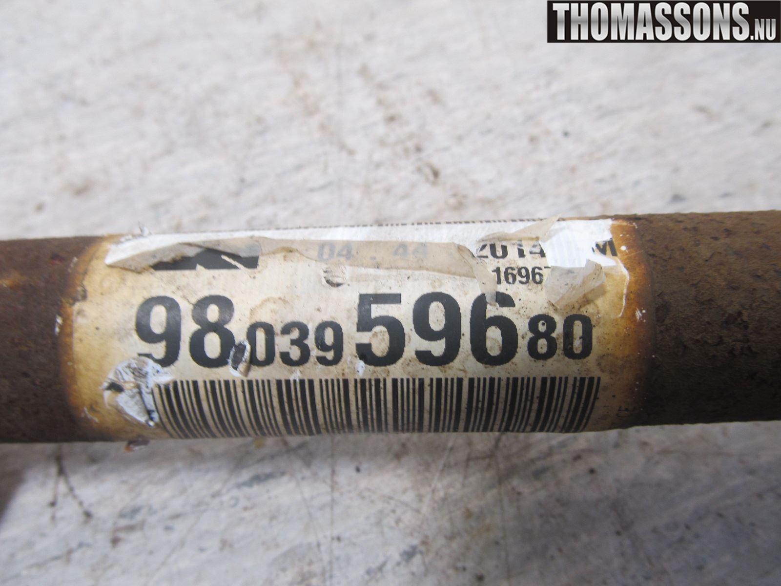 Peugeot 208 12-15 Drivaxel Fram Höger