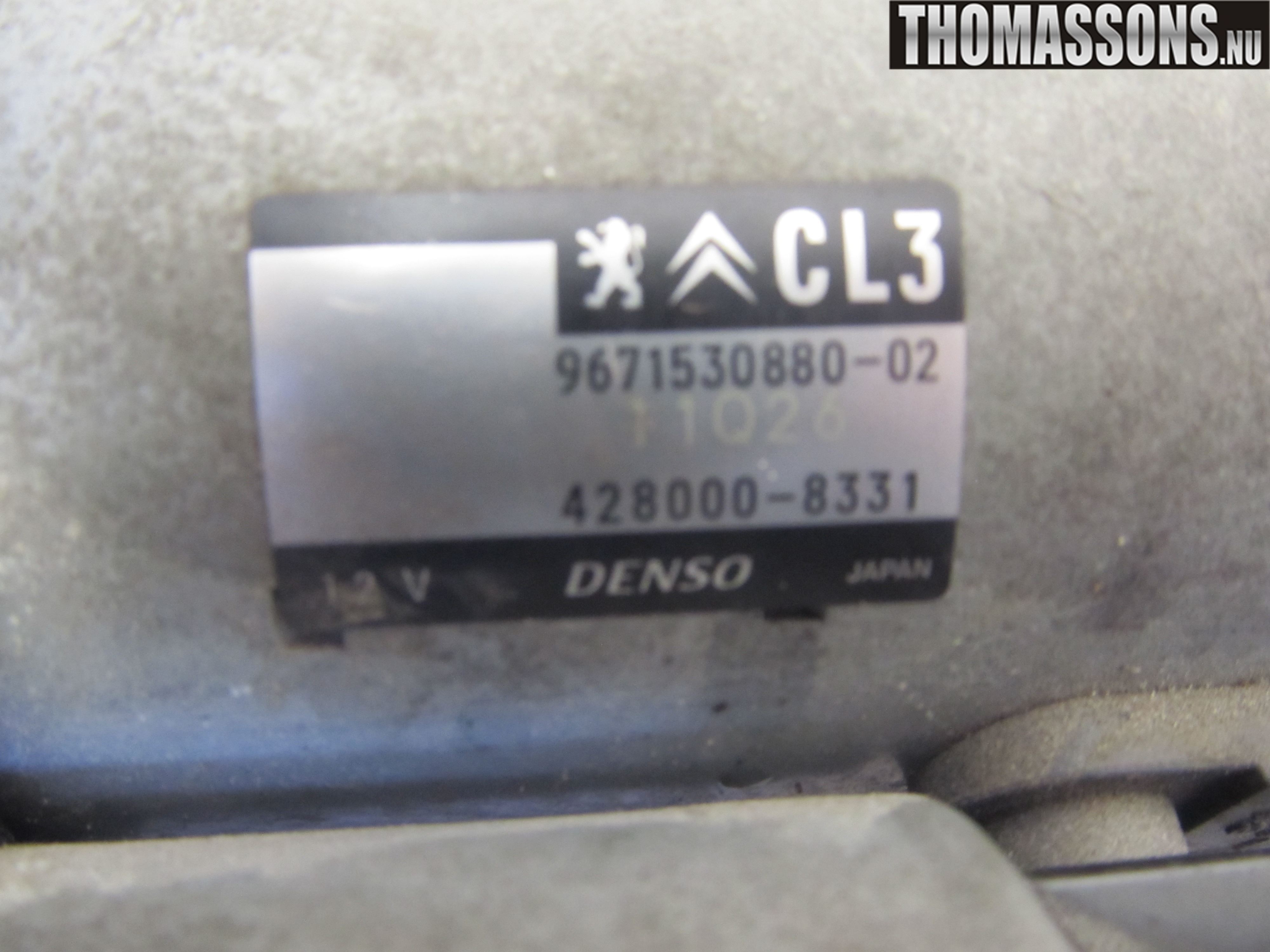 Peugeot 208 12-15 Startmotor