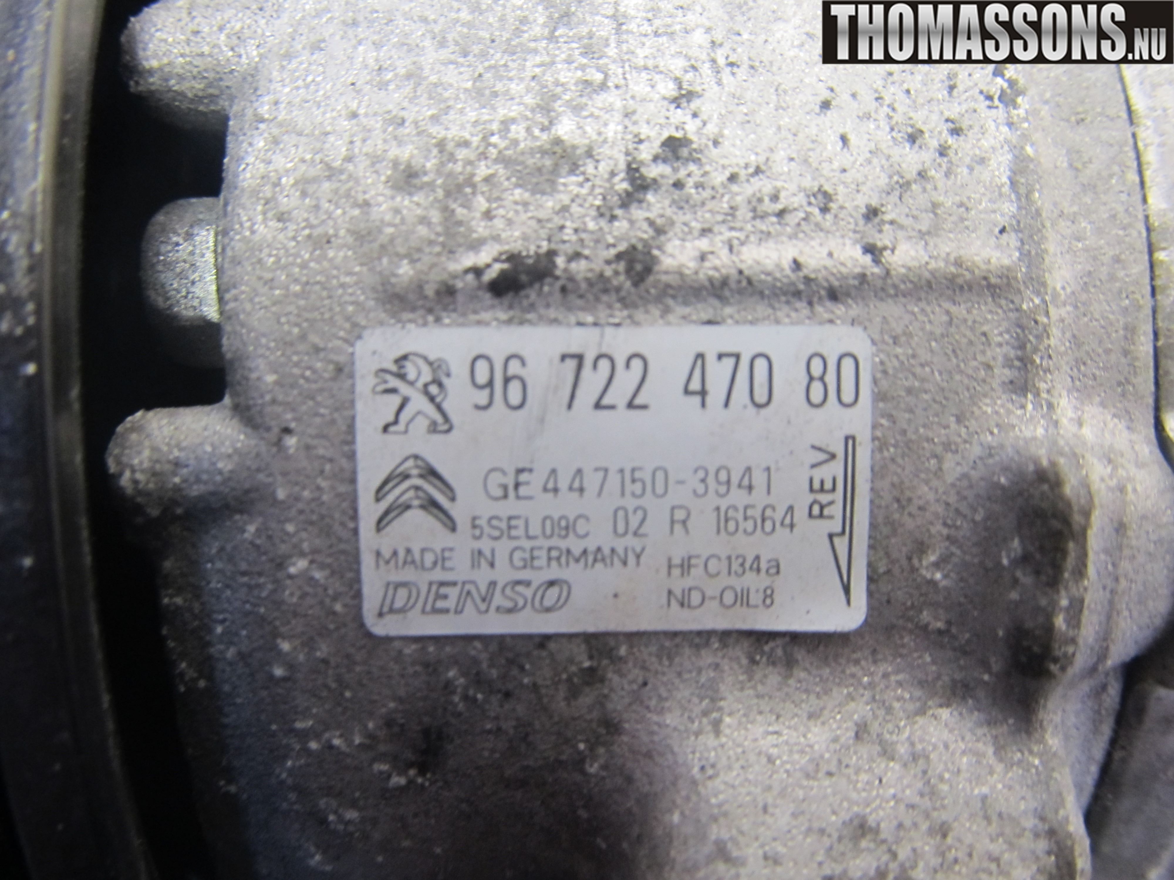 Peugeot 208 12-15 Ac Kompressor