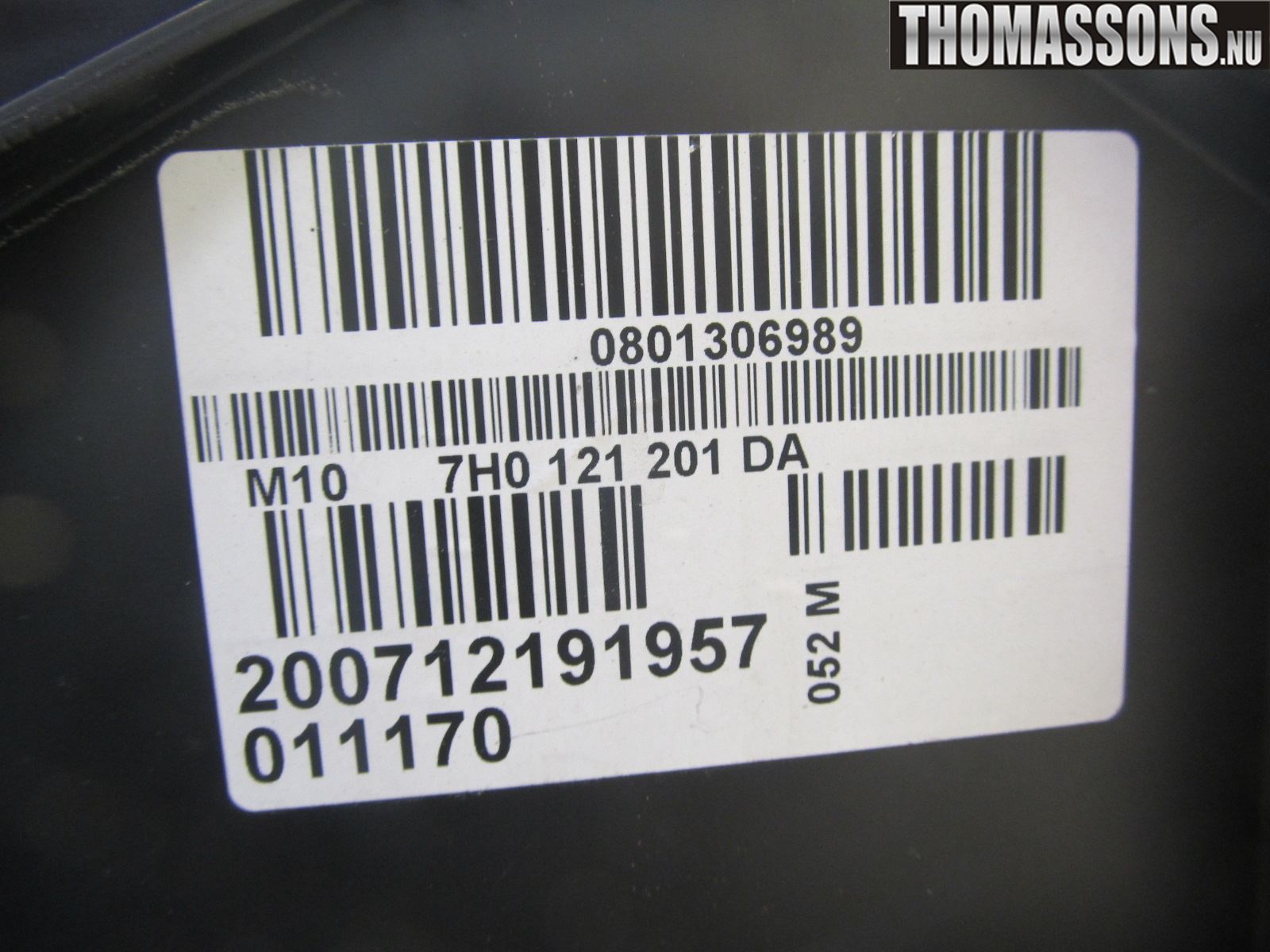 Volkswagen VW TRANSP/CARAVELLE (T5) 04-15 Kylfläkt El