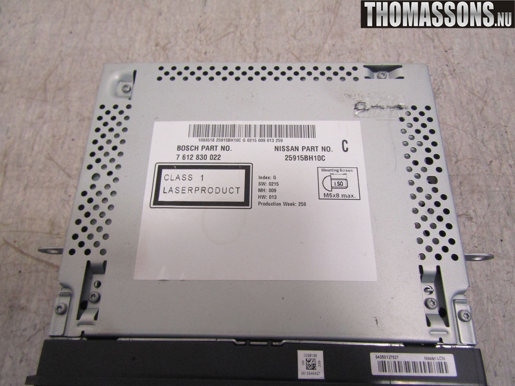 Nissan QASHQAI+2  08-10 Gps Navigator