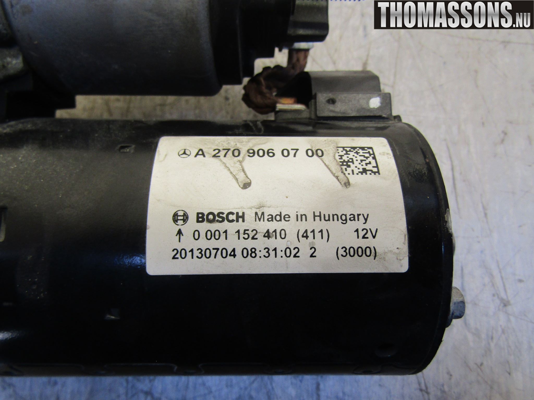 Mercedes-Benz MB E-KLASS (W212) 09-16 Startmotor