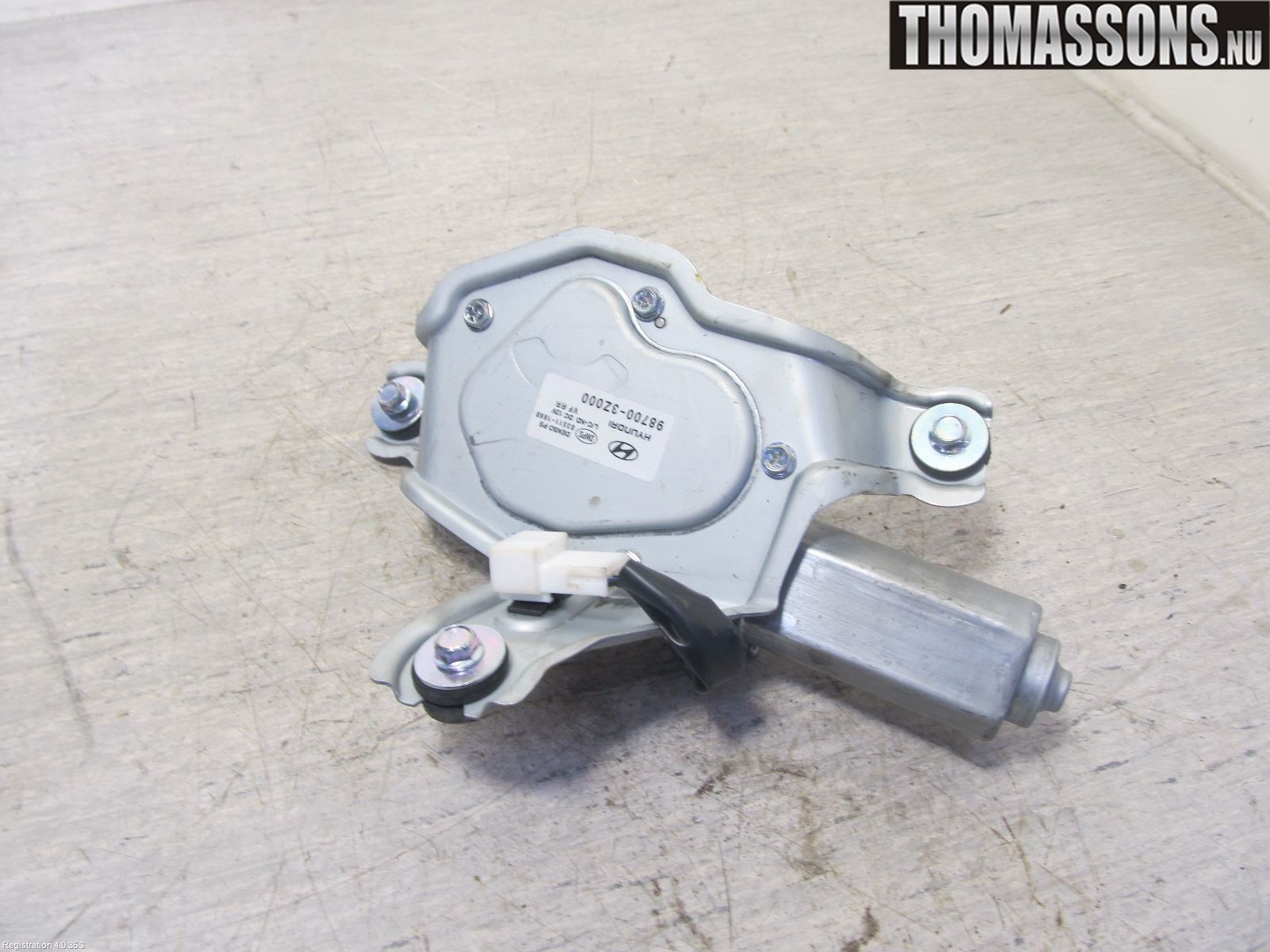 Hyundai i40 08-15 Torkarmotor Baklucka