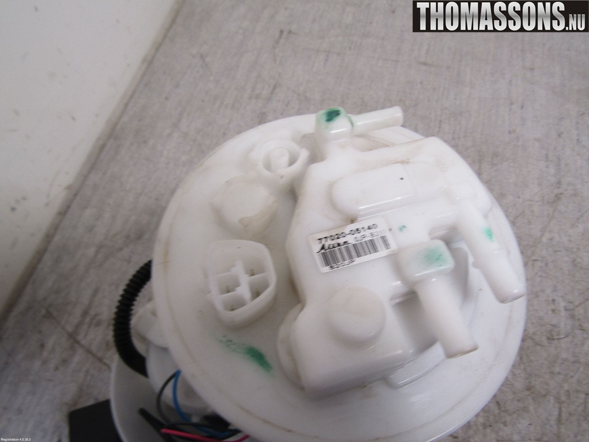 Toyota AVENSIS 09-15 Bränslepump El