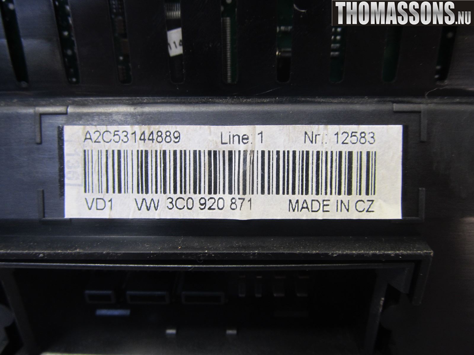 Volkswagen VW PASSAT 05-11 Instrument Komb