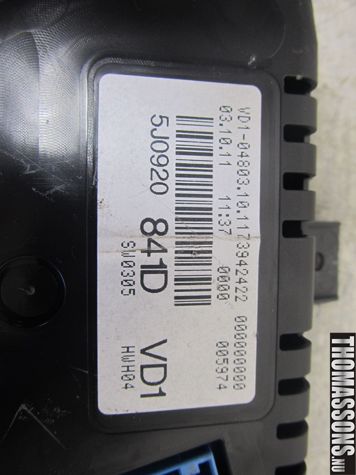 Skoda FABIA 07-14 Instrument Komb