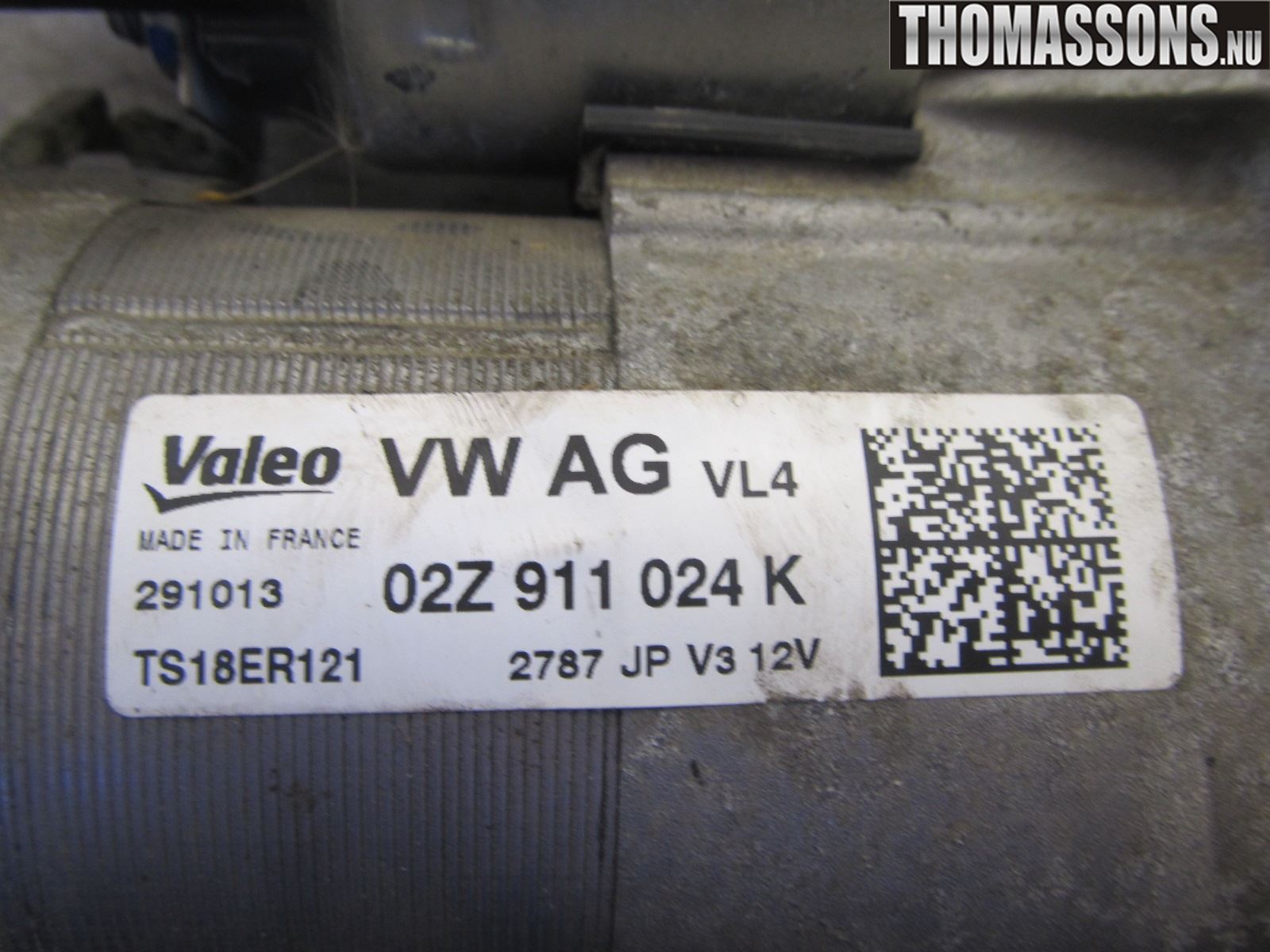 Volkswagen VW CADDY 11-15 Startmotor Diesel