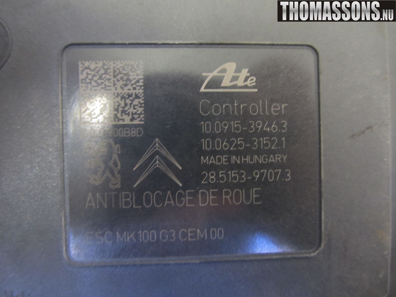 Citroen C3 10-17 Abs Hydraulaggregat