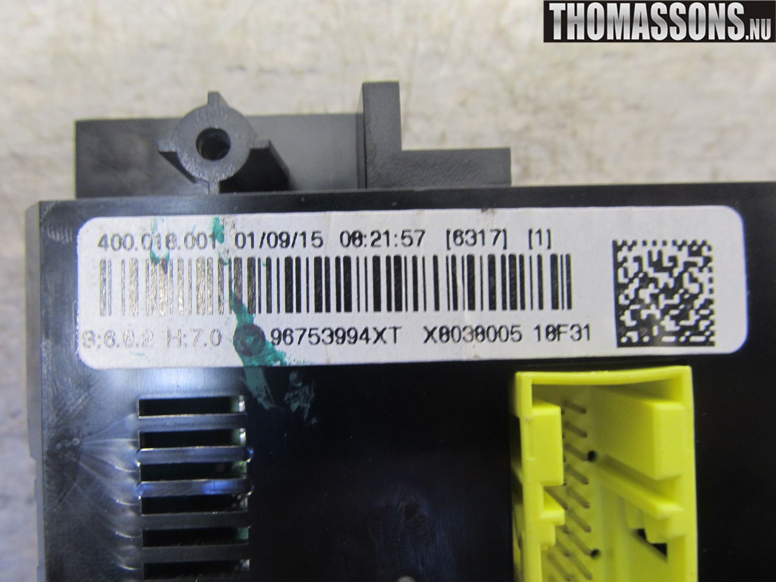 Citroen C3 10-17 Ac Styrenhet Ac Manöveren