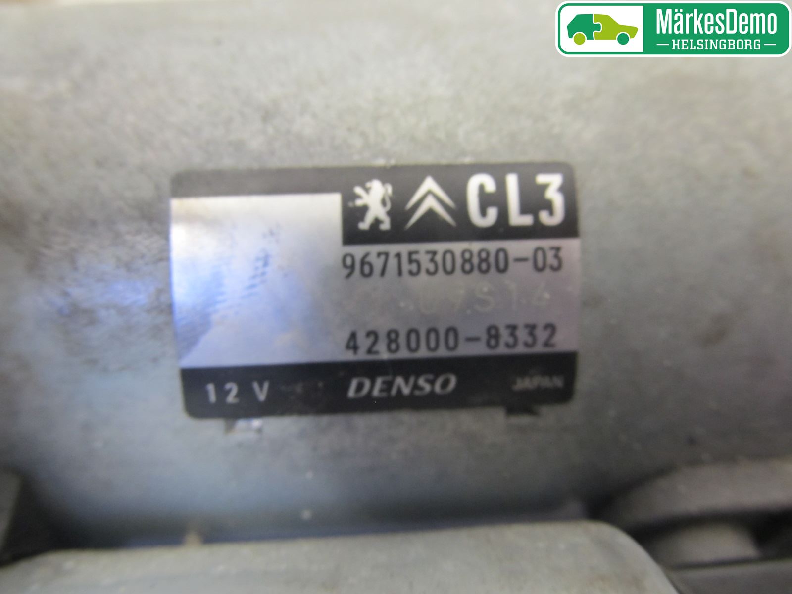 Citroen C3 10-17 Startmotor
