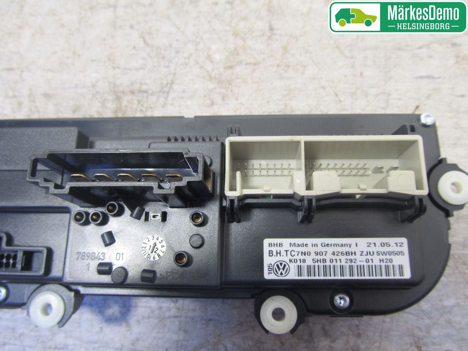 Volkswagen VW GOLF VI 09-13 Ac Styrenhet Ac Manöveren