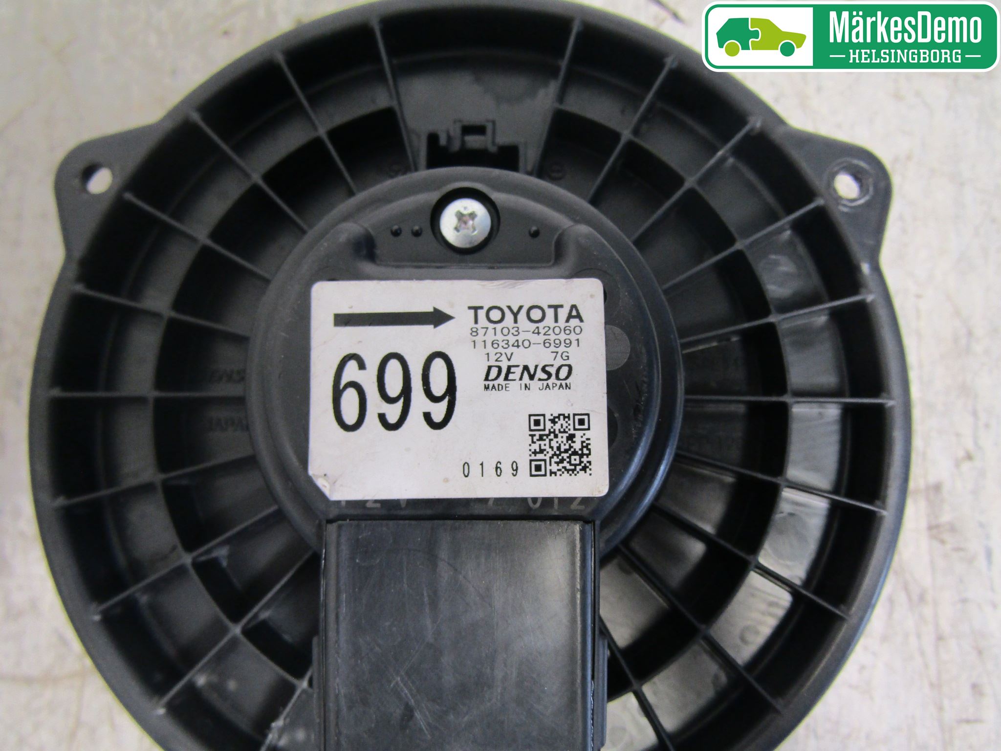 Toyota RAV 4 00-06 Värmefläkt